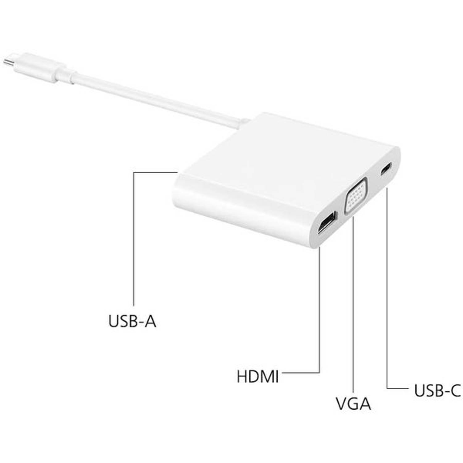 Huawei Adapter Matedock 2 White Huawei Adapter Matedock 2 White