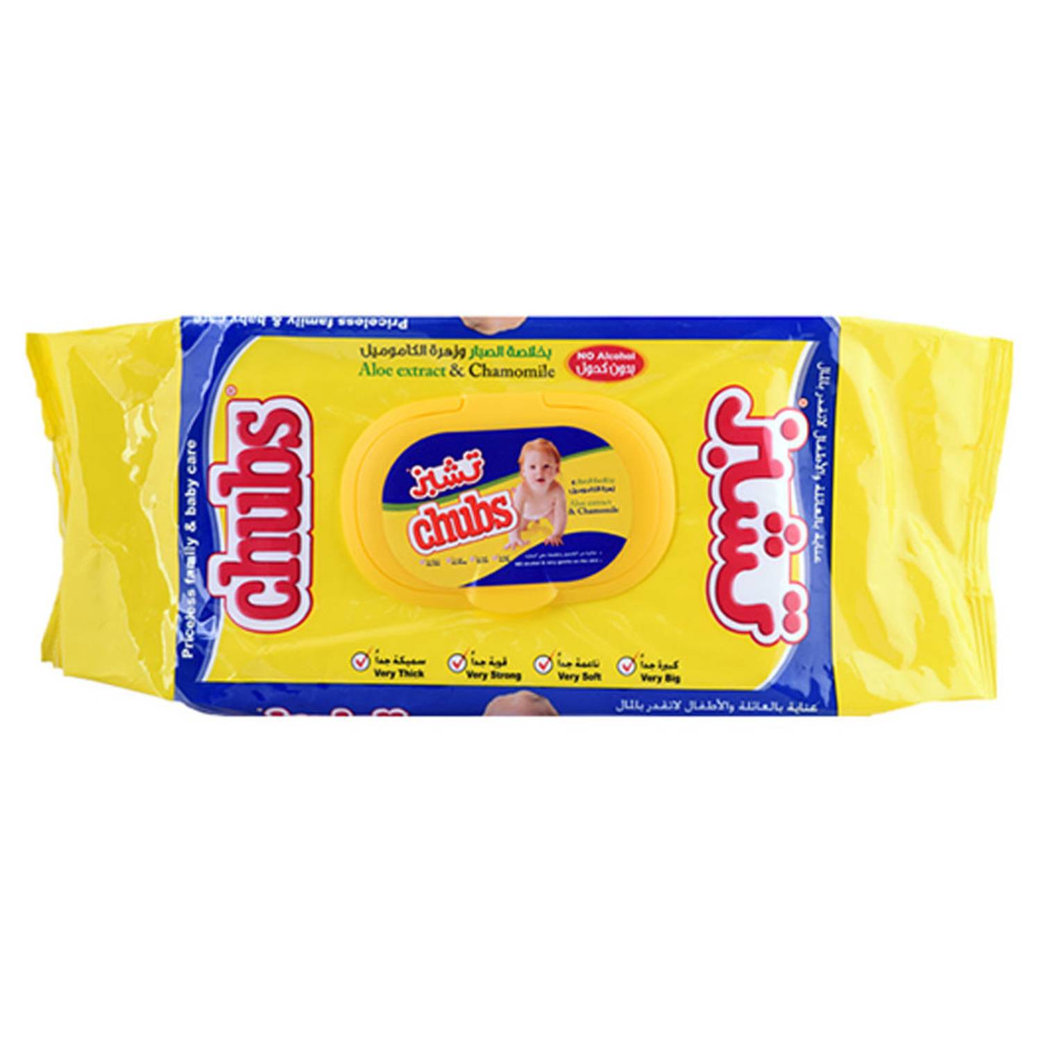 Chubs Baby Wipes Flow Pack 80'S Aloe & Chamomile Chubs Baby Wipes Flow Pack 80'S Aloe & Chamomile