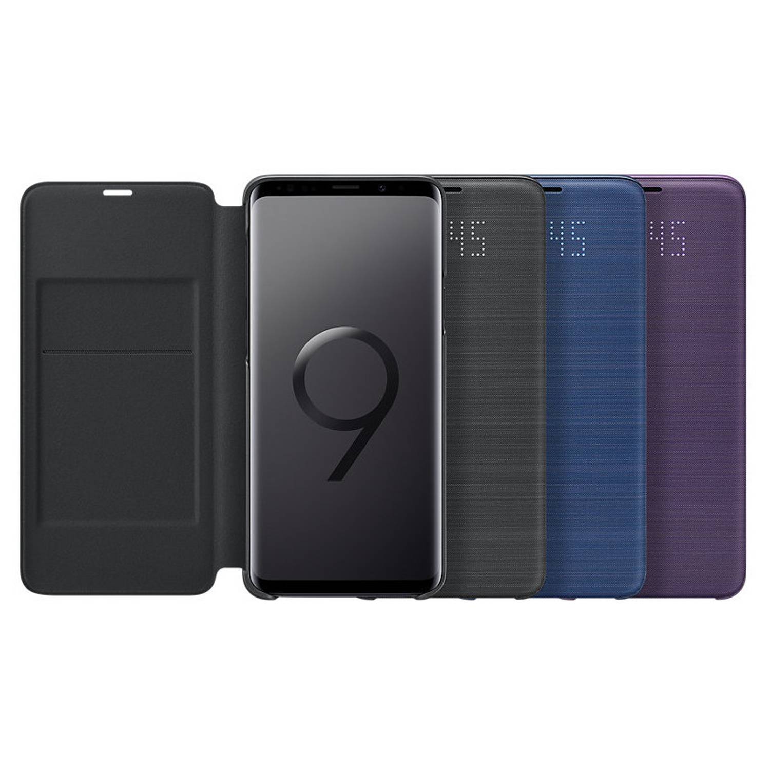 Samsung LED View Cover Blue For Galaxy S9 Plus - EF-NG965PLEGWW Samsung LED View Cover Blue For Galaxy S9 Plus - EF-NG965PLEGWW