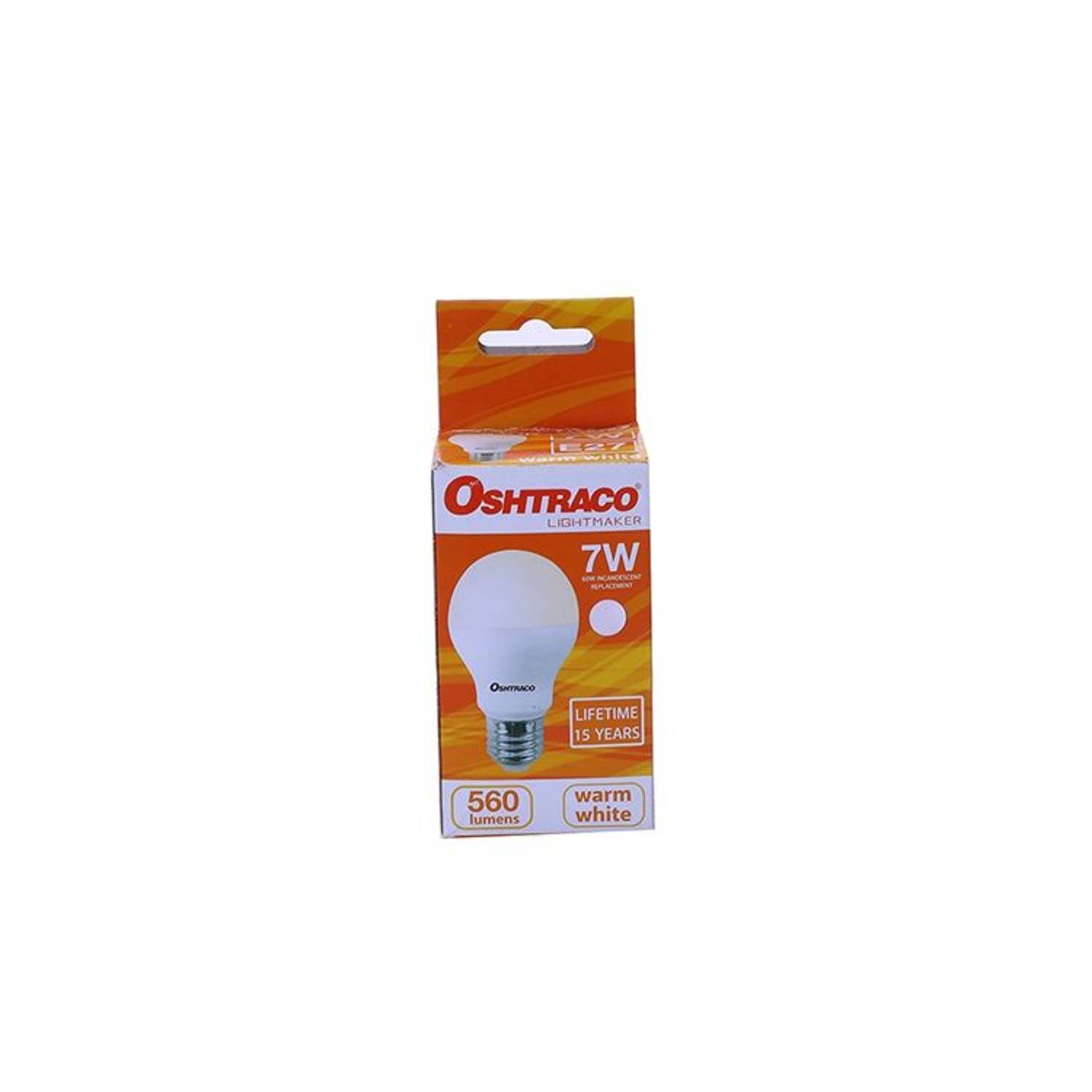 Pan Emirates Oshtraco 7W E27 Warm White Led Bulb Pan Emirates Oshtraco 7W E27 Warm White Led Bulb