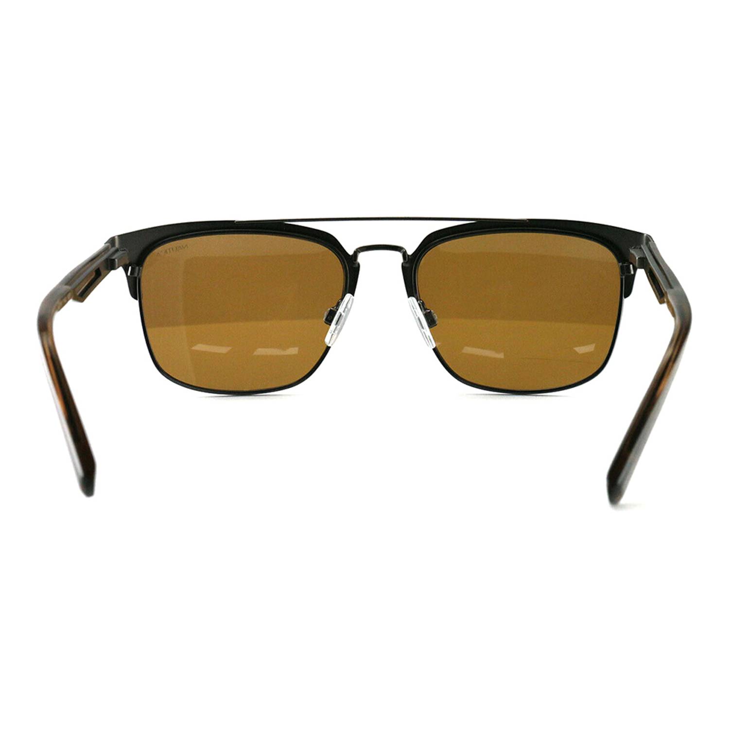 Nautica Square Brown Sunglasses Men N5129S-210-55 Nautica Square Brown Sunglasses Men N5129S-210-55