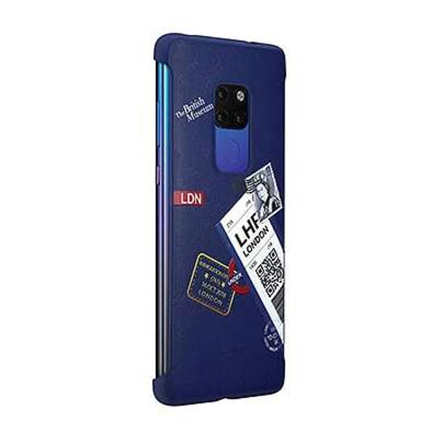 Huawei Travel Theme Case Blue For Mate 20 Pro Huawei Travel Theme Case Blue For Mate 20 Pro