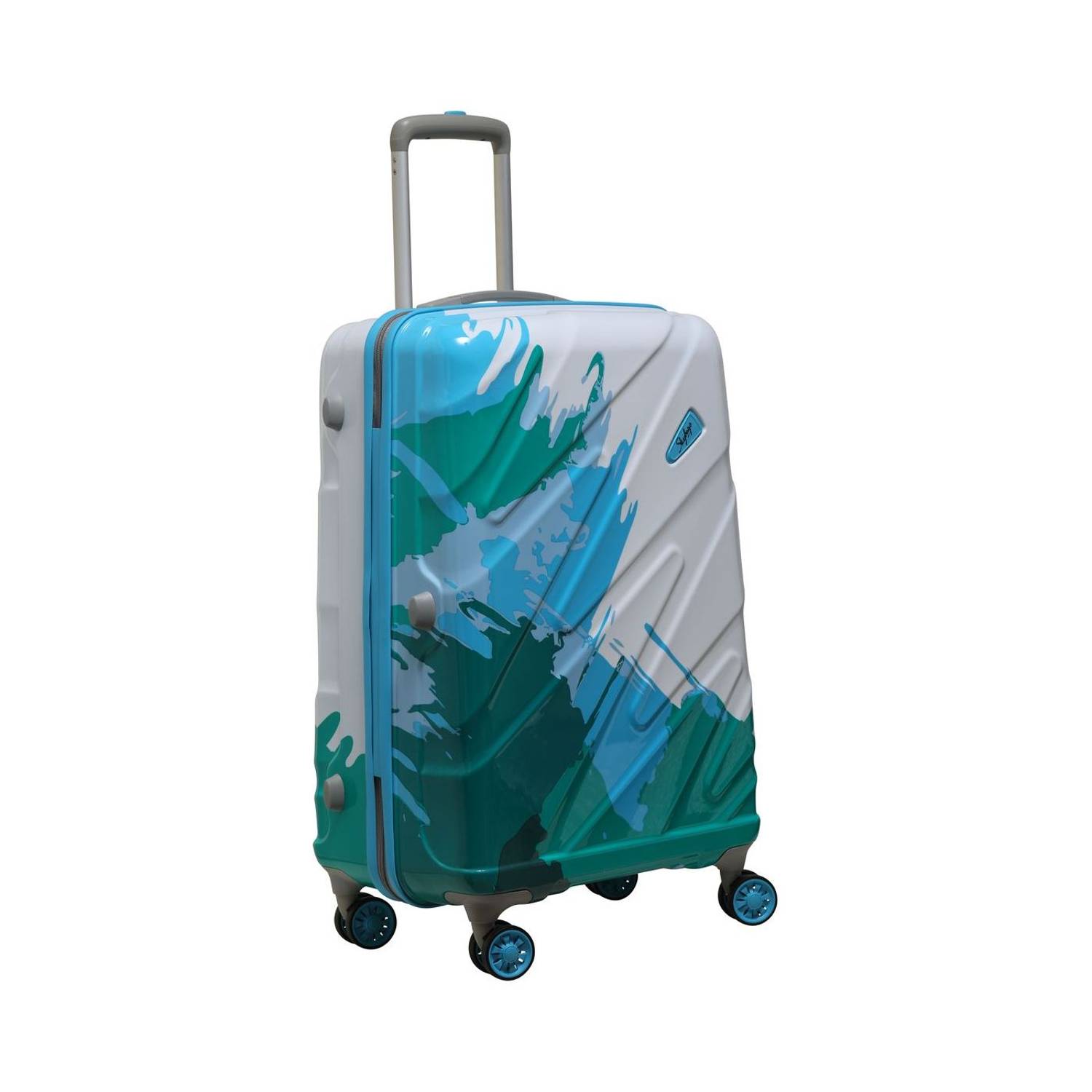 Skybags Mirage Blue Hard Rolling Luggage 69cm Meduim Skybags Mirage Blue Hard Rolling Luggage 69cm Meduim