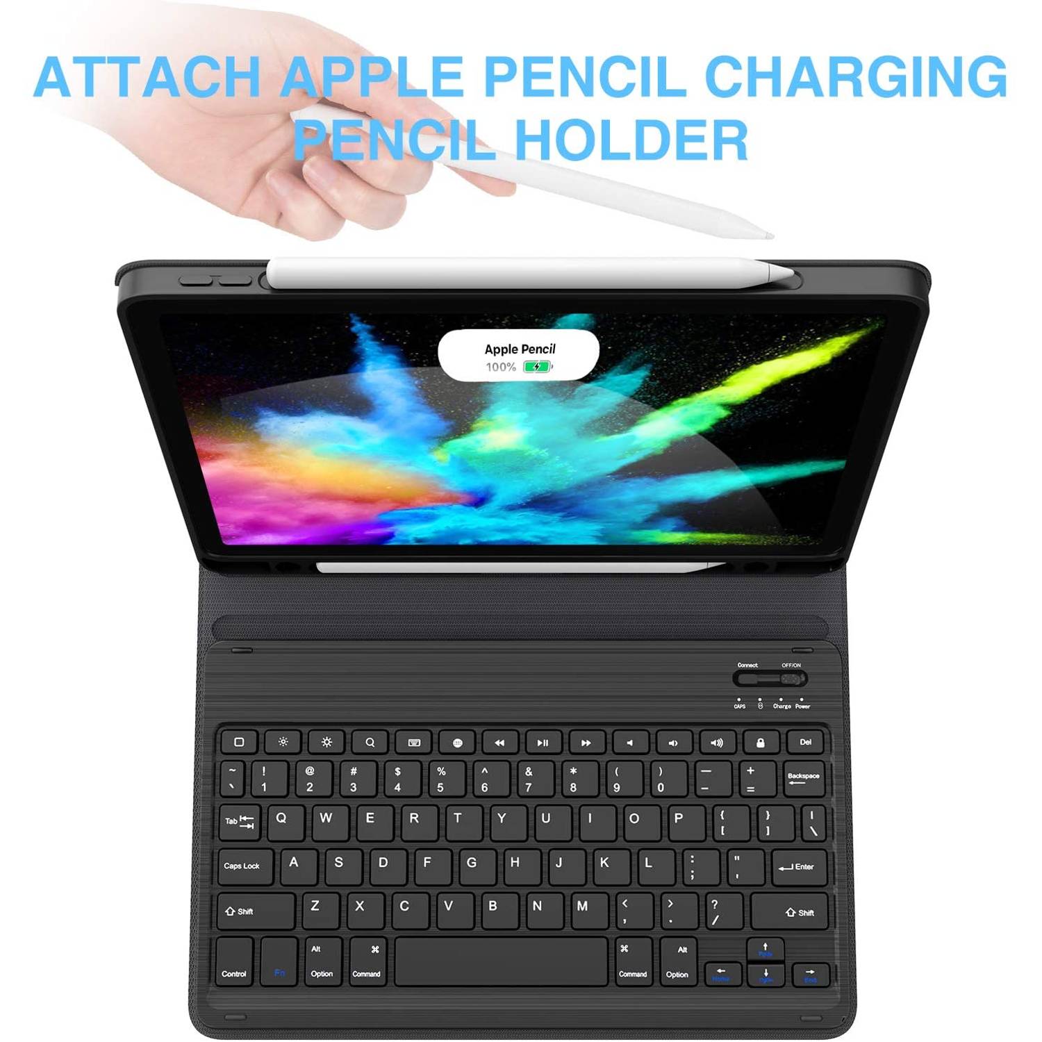 Qtek iPad 11 Pro 2020 Case with Keyboard Qtek iPad 11 Pro 2020 Case with Keyboard