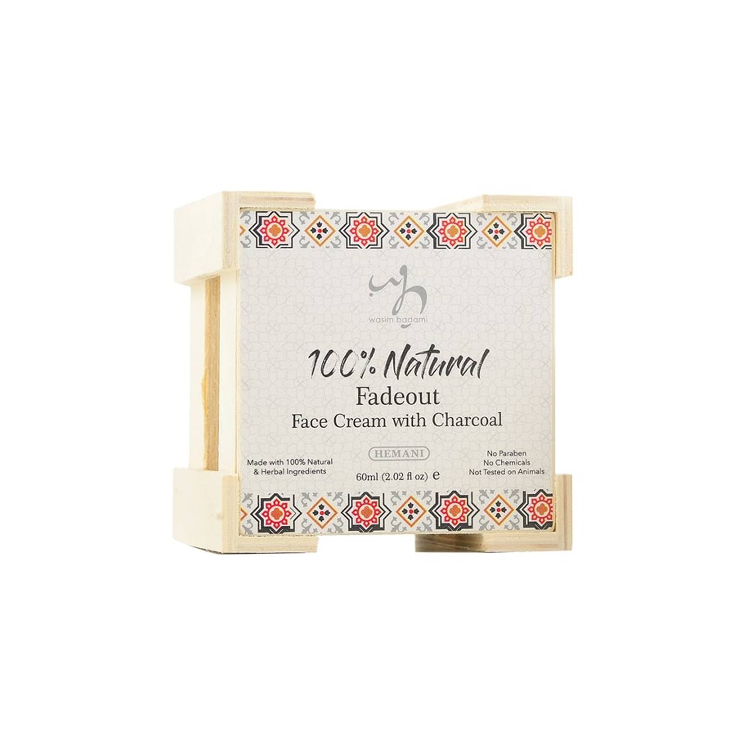 Hemani 100% Natural Fade Out Face Cream with Charcoal 203gm Hemani 100% Natural Fade Out Face Cream with Charcoal 203gm