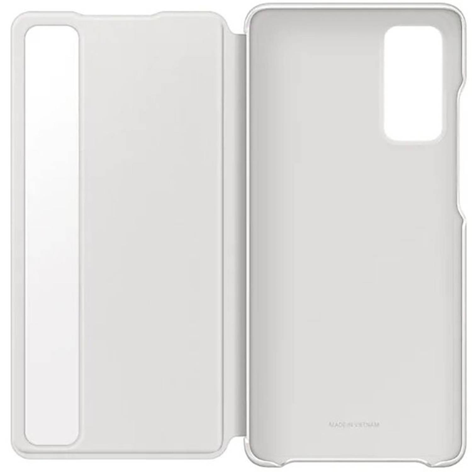 Samsung Clear View Cover White For S20 FE Samsung Clear View Cover White For S20 FE