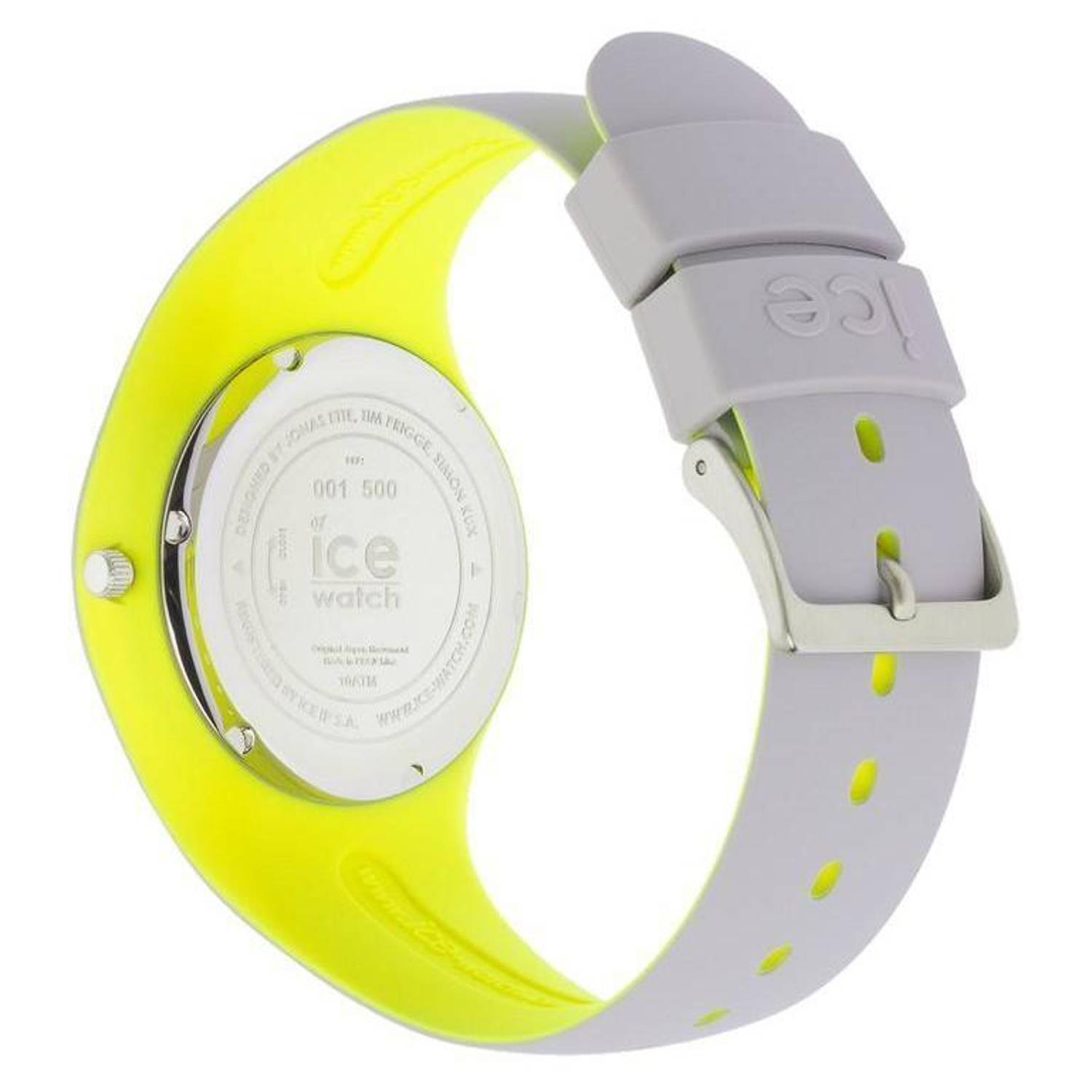 Ice Duo Grey Yellow Medium 3H Unisex Watch Ice Duo Grey Yellow Medium 3H Unisex Watch