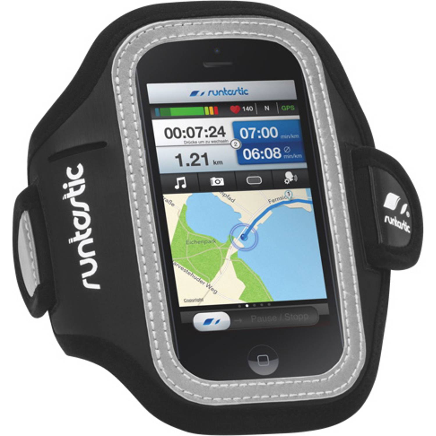 Runtastic RUNARM2 Sports Armband Black For Smartphone Runtastic RUNARM2 Sports Armband Black For Smartphone