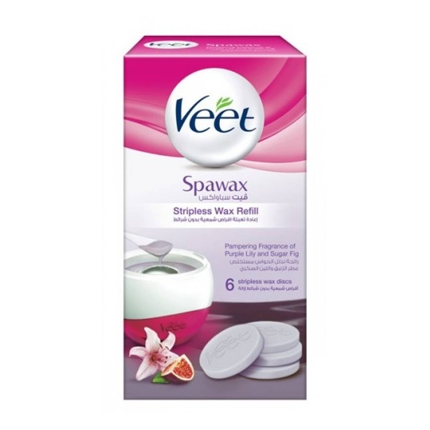 Veet RA127 Spawax Refill Purple 6 Disc Veet RA127 Spawax Refill Purple 6 Disc