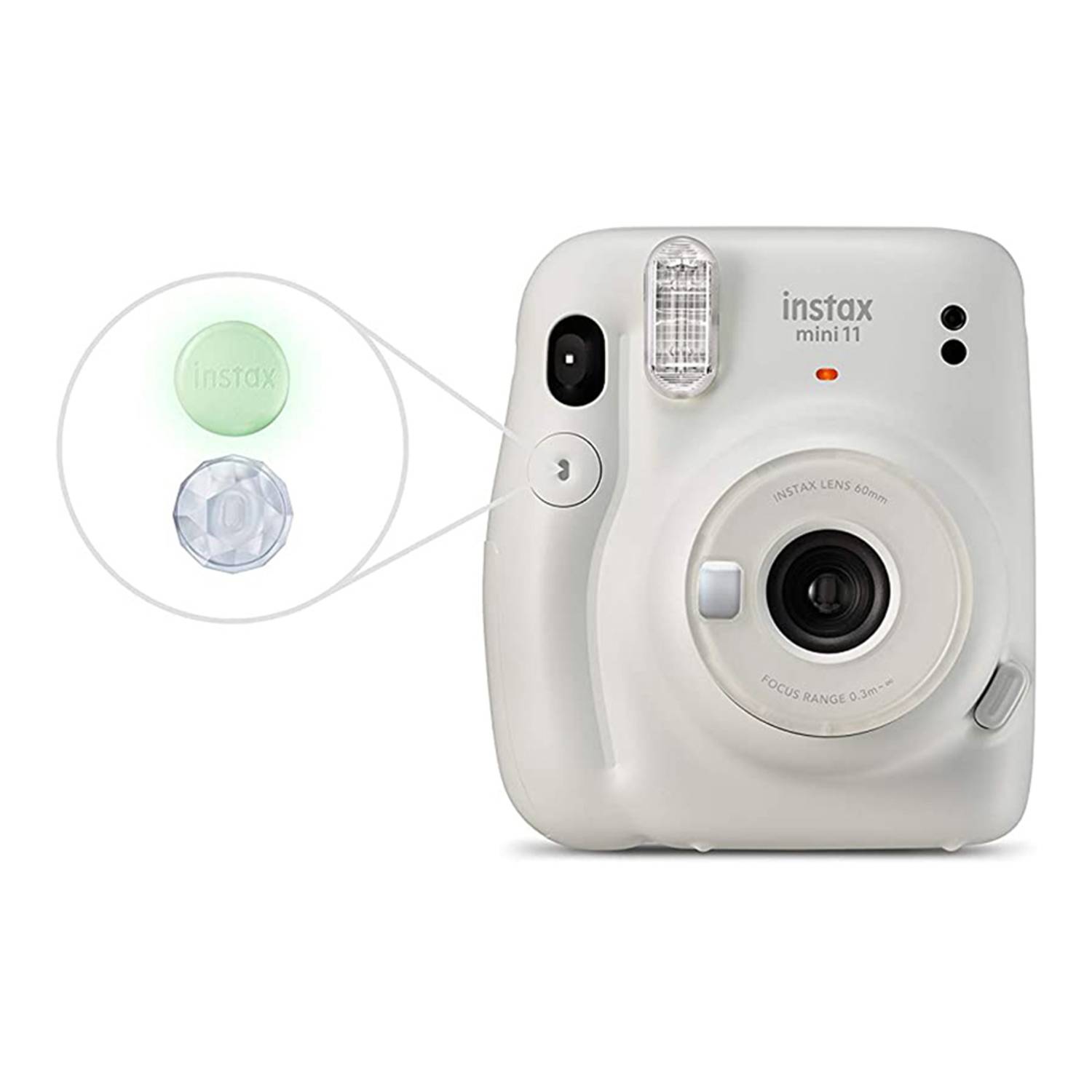 Fujifilm Instax Mini 11 Instant Camera Ice White Fujifilm Instax Mini 11 Instant Camera Ice White