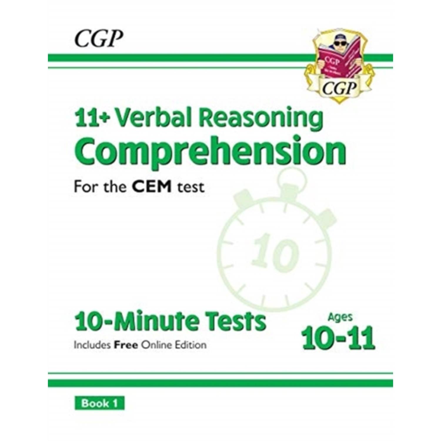 New 11+ CEM 10-Minute Tests: Comprehension - Ages 10-11 Book 1 (with Online Edition) New 11+ CEM 10-Minute Tests: Comprehension - Ages 10-11 Book 1 (with Online Edition)