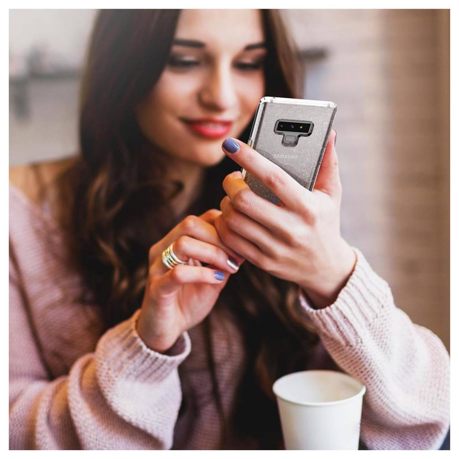 Spigen Liquid Crystal Glitter Case Galaxy Note 9 Spigen Liquid Crystal Glitter Case Galaxy Note 9