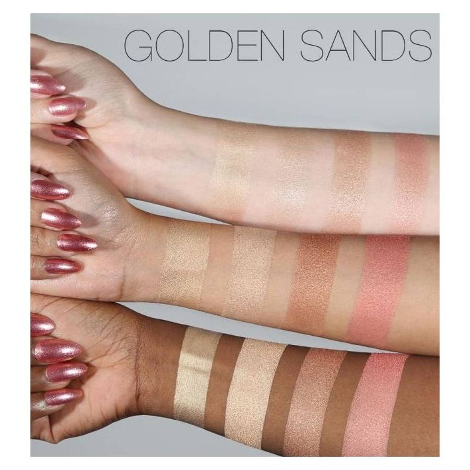 Huda Beauty B06ZZ2T5XP Highlighter Pallet Golden Sands Huda Beauty B06ZZ2T5XP Highlighter Pallet Golden Sands