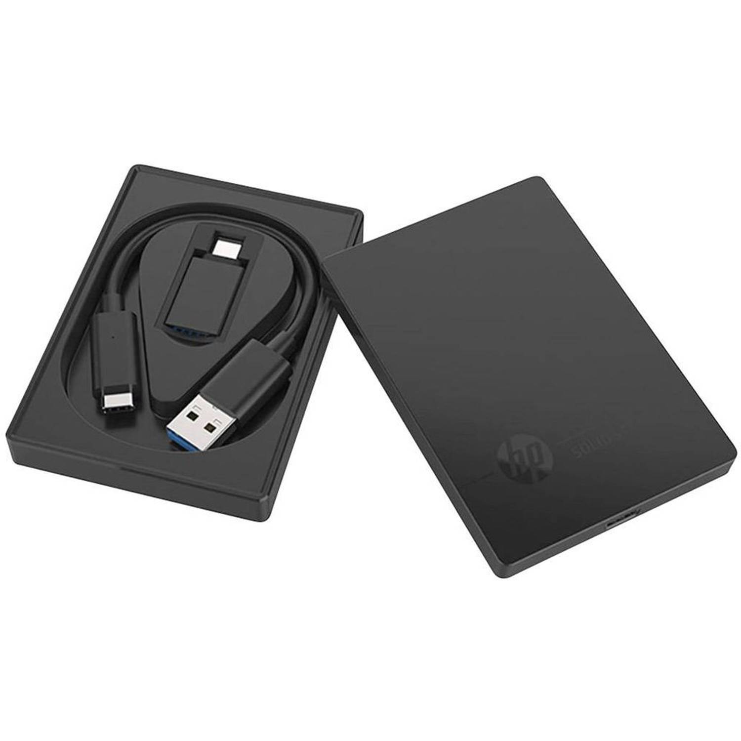 HP P600 USB-C Portable SSD Hard Drive USB3.1 500GB Black 3XJ07AA#ABB HP P600 USB-C Portable SSD Hard Drive USB3.1 500GB Black 3XJ07AA#ABB