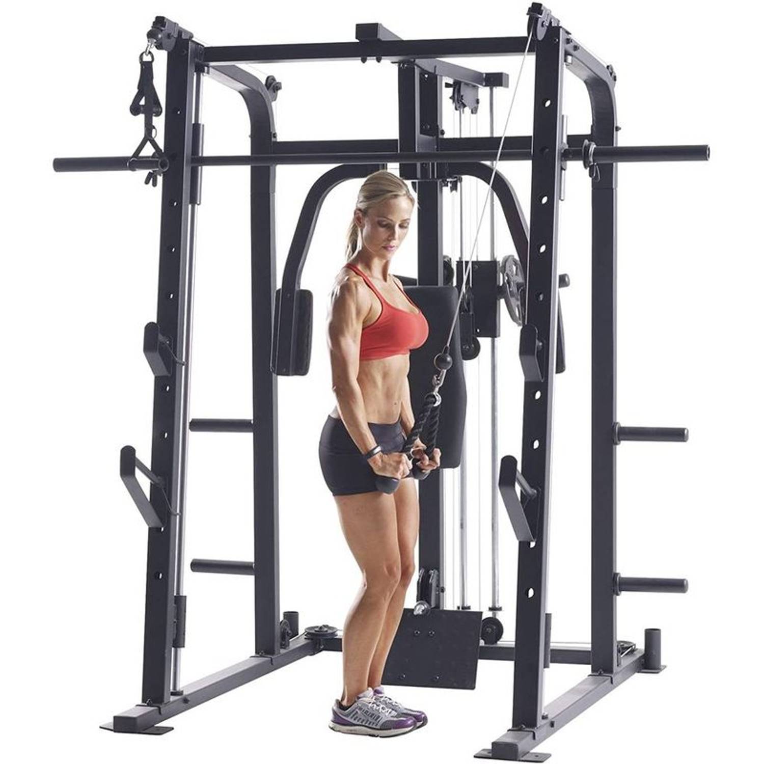 Weider Gym Pro Smith Cage 2pcs Set WE-15962 Weider Gym Pro Smith Cage 2pcs Set WE-15962
