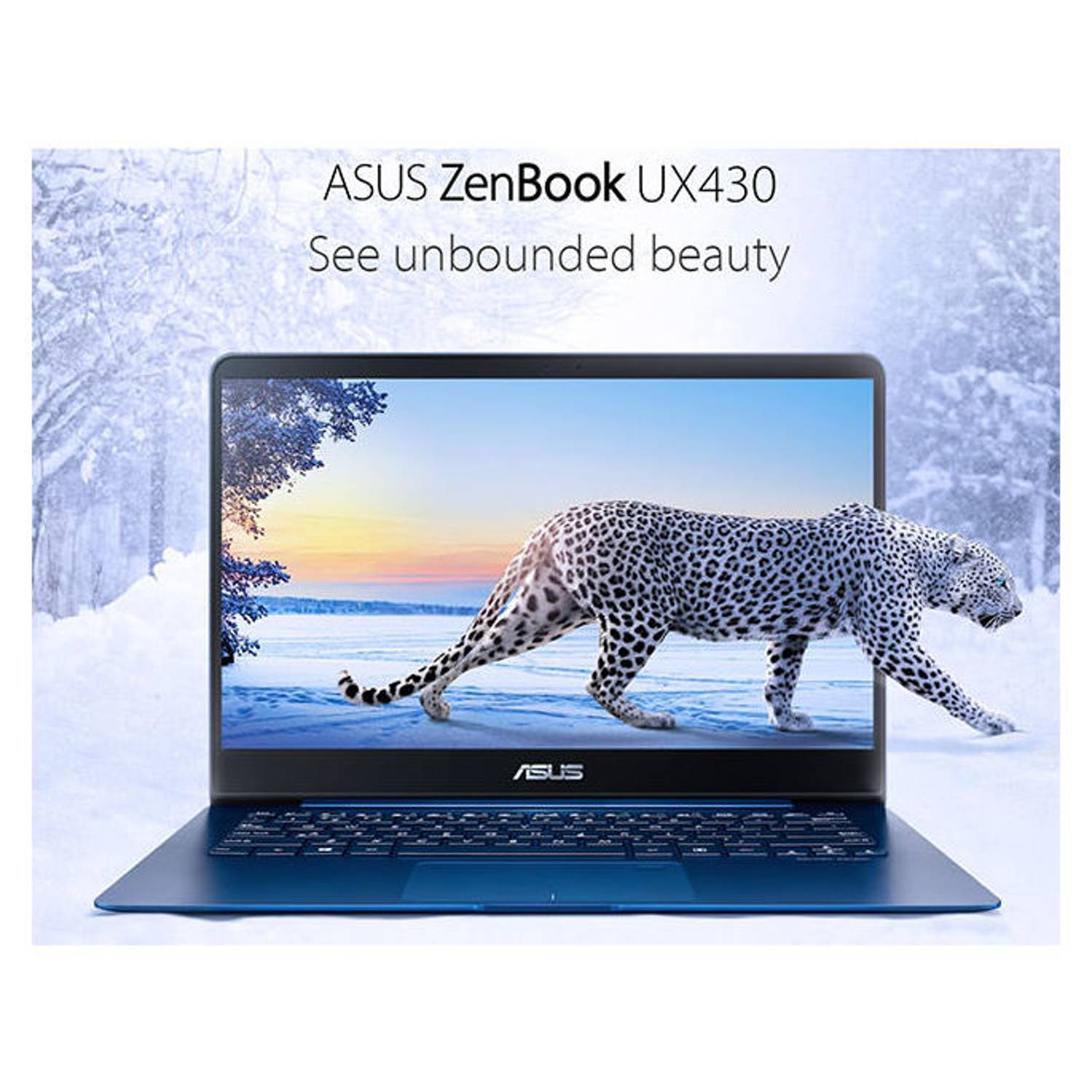 Asus ZenBook UX430UN-GV020T Laptop - Core i7 1.8GHz 8GB 512GB 2GB Win10 14inch FHD Blue Asus ZenBook UX430UN-GV020T Laptop - Core i7 1.8GHz 8GB 512GB 2GB Win10 14inch FHD Blue