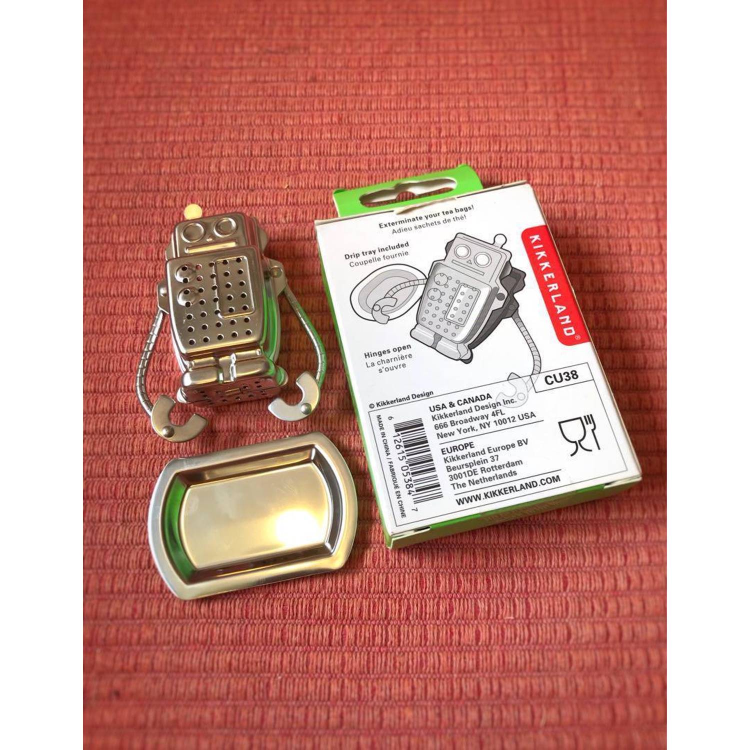 Kikkerland Tea Infuser Robot Kikkerland Tea Infuser Robot