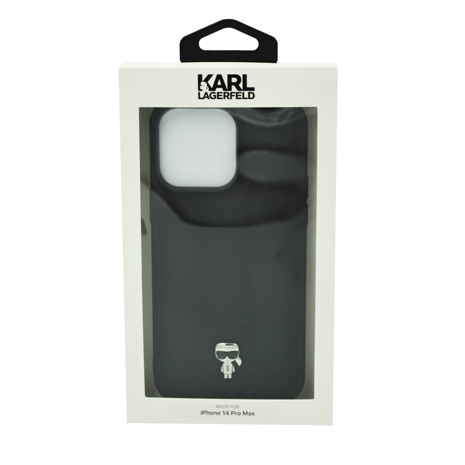 Karl Lagerfeld Nylon Puffy Ikonik Pin Hard Case For Iphone 14 Pro Max Black Karl Lagerfeld Nylon Puffy Ikonik Pin Hard Case For Iphone 14 Pro Max Black