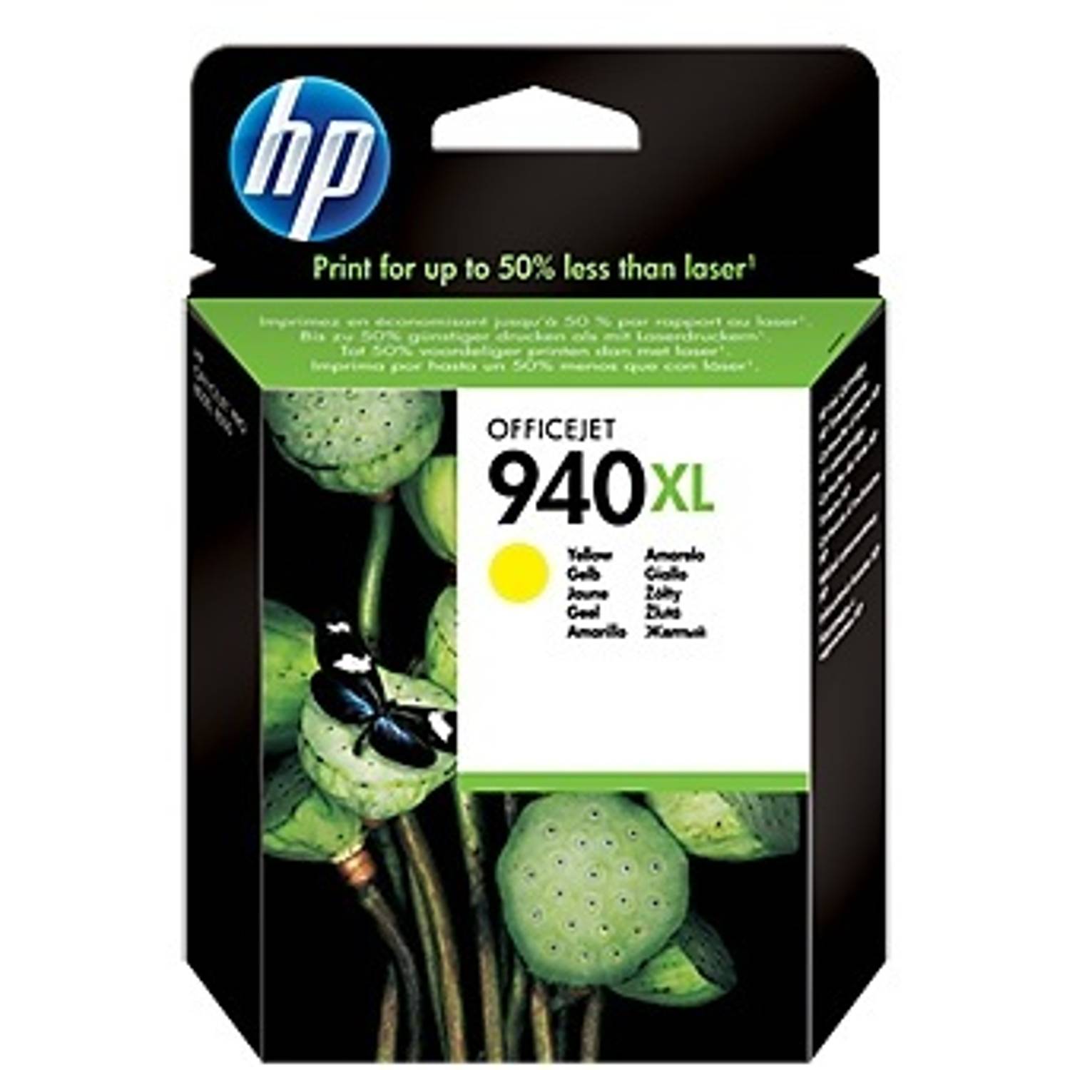 HP C4909AE 940XL Ink Cartridge High Yield Yellow HP C4909AE 940XL Ink Cartridge High Yield Yellow