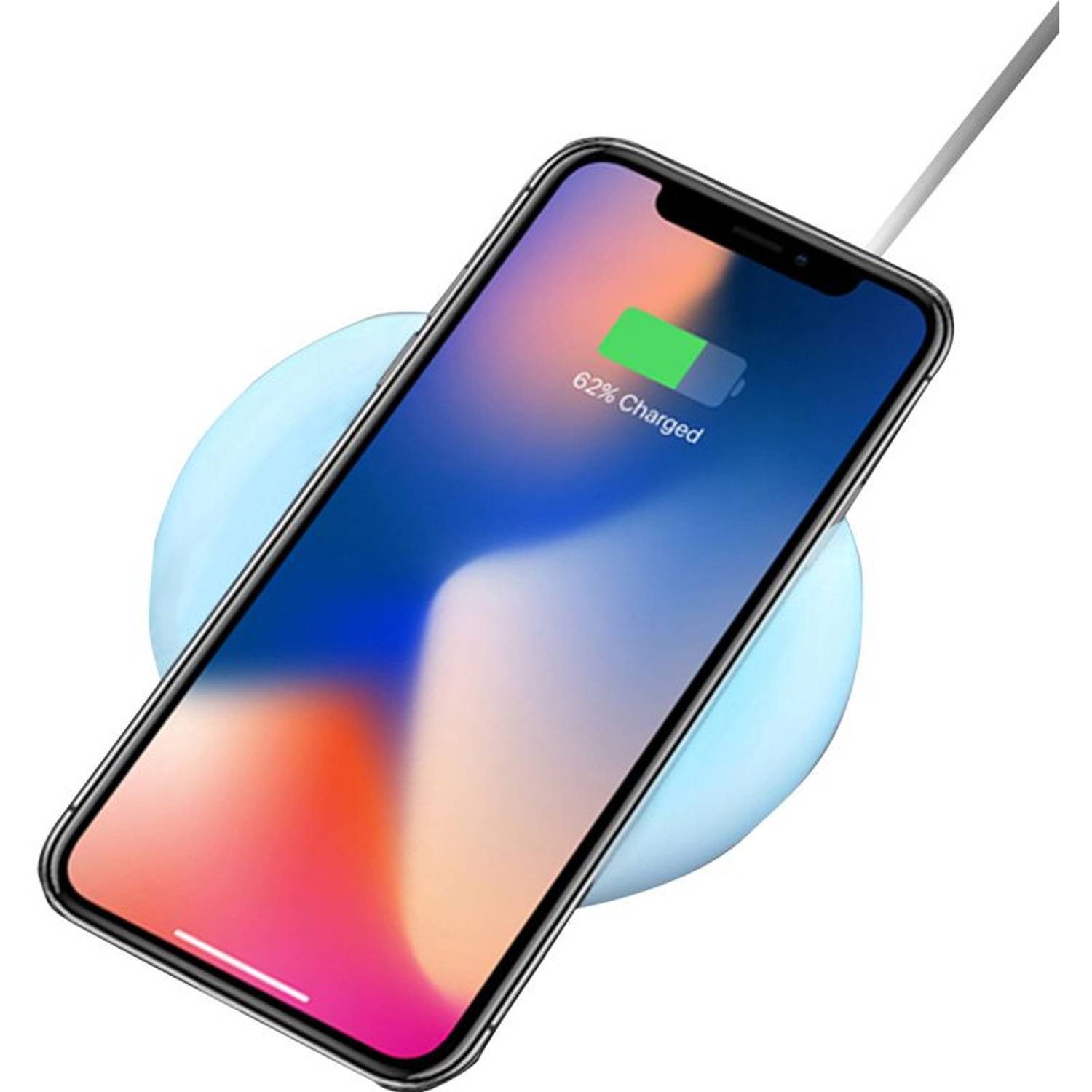 Promate CLOUDQI Smart Wrls Charing Pad white Promate CLOUDQI Smart Wrls Charing Pad white