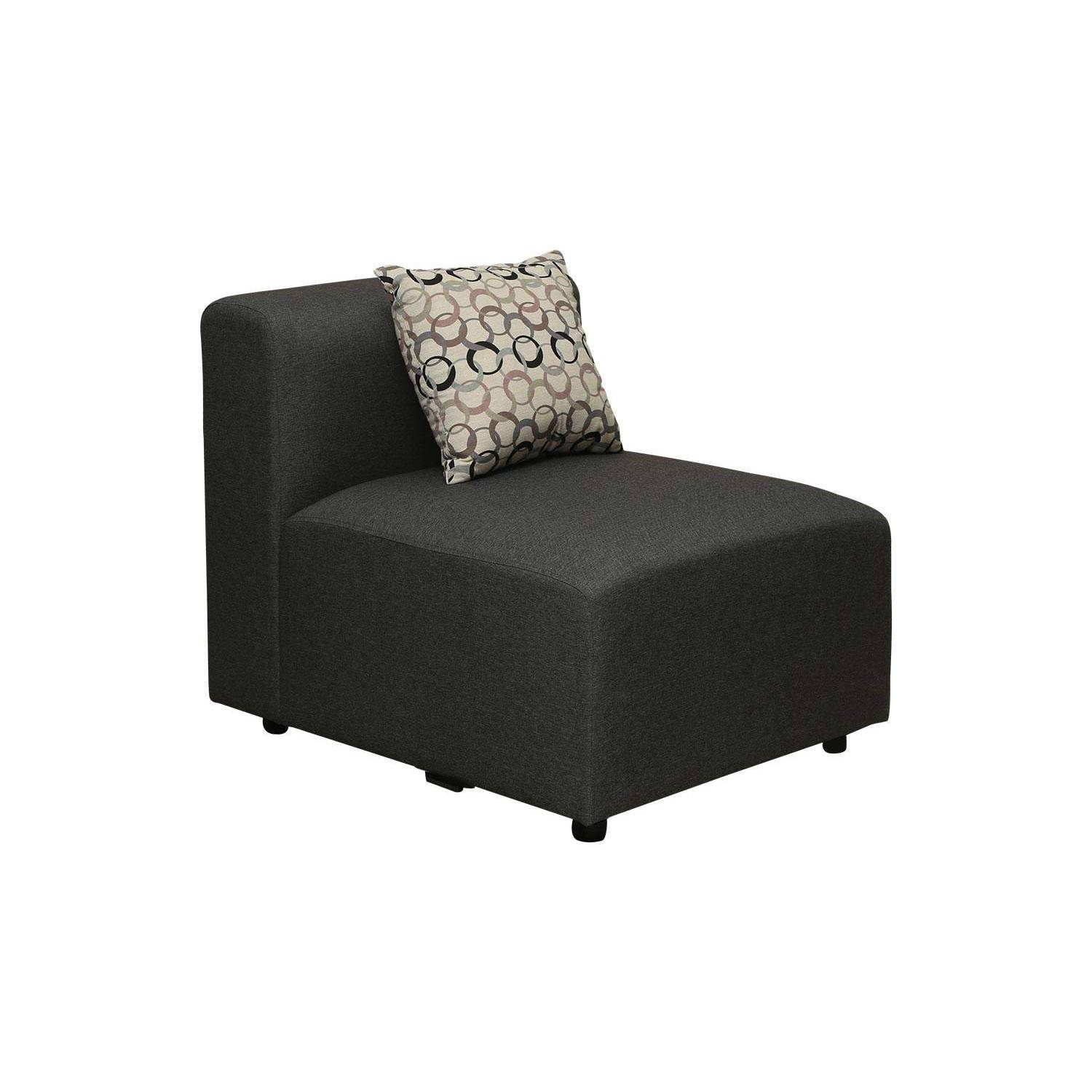 Pan Emirates Messina Armless Chair Grey Pan Emirates Messina Armless Chair Grey