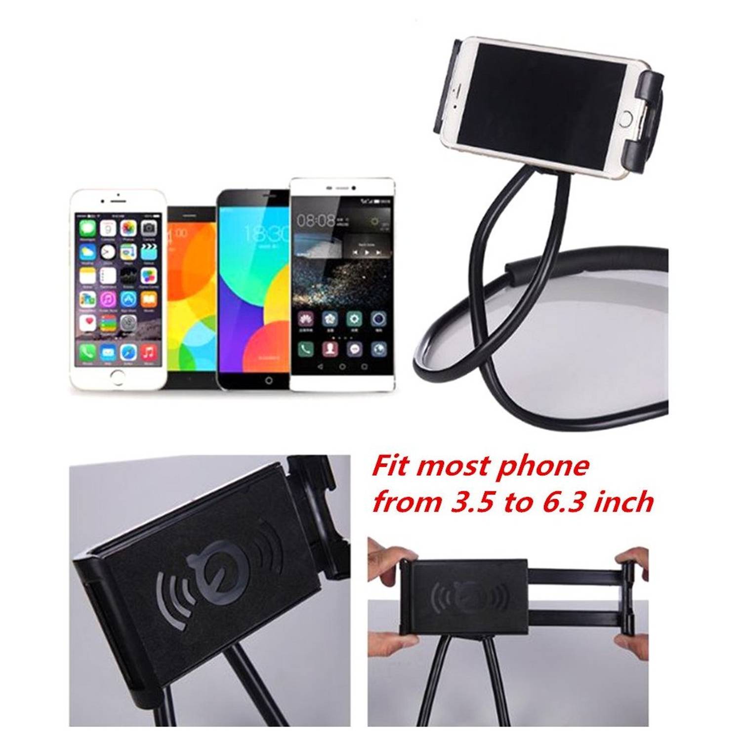 Black Belt Neck Mobile Holder Black Belt Neck Mobile Holder