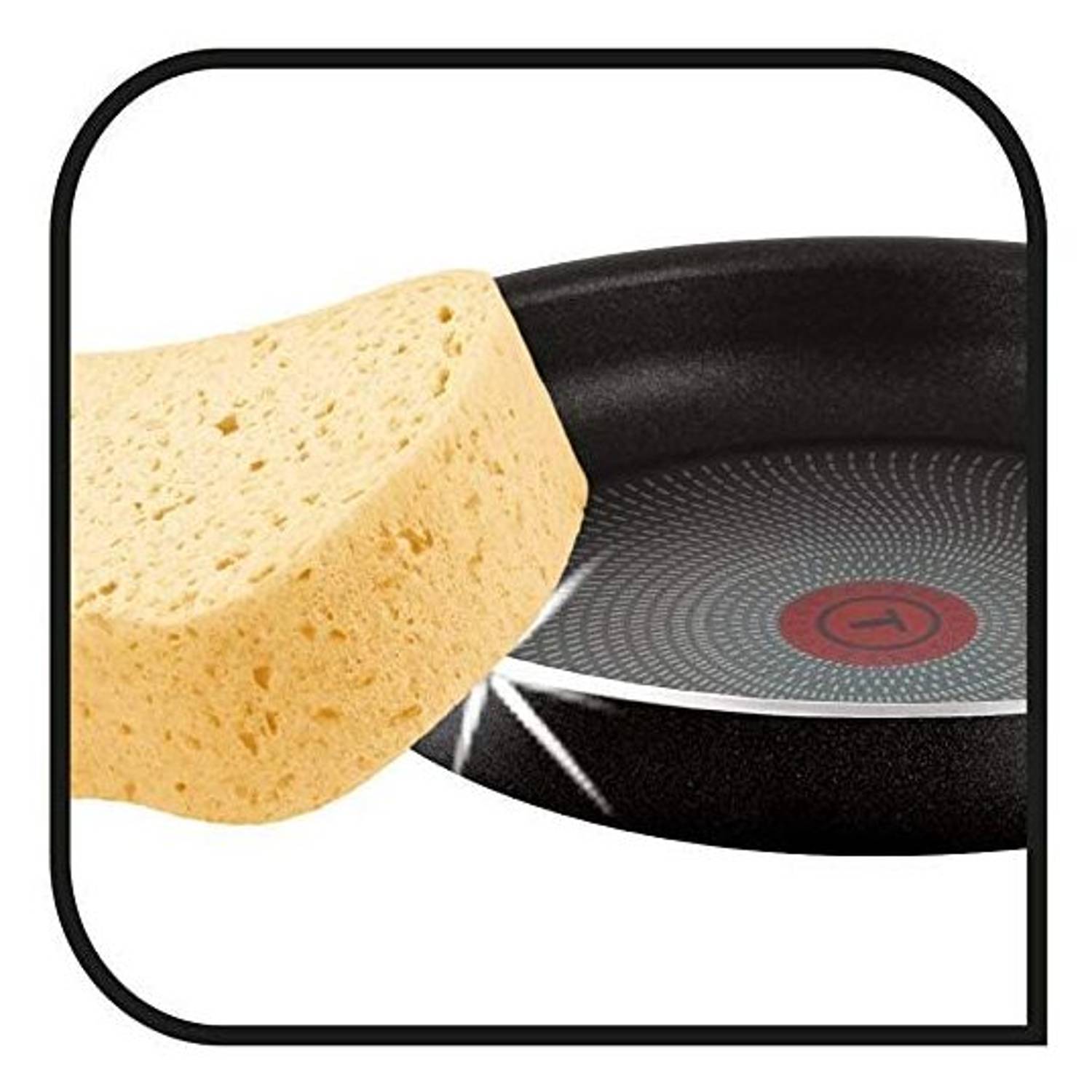 Tefal Super Cook Non Stick W/Thermo-Spot 9 Pcs Cooking Set Red B243S985 Tefal Super Cook Non Stick W/Thermo-Spot 9 Pcs Cooking Set Red B243S985