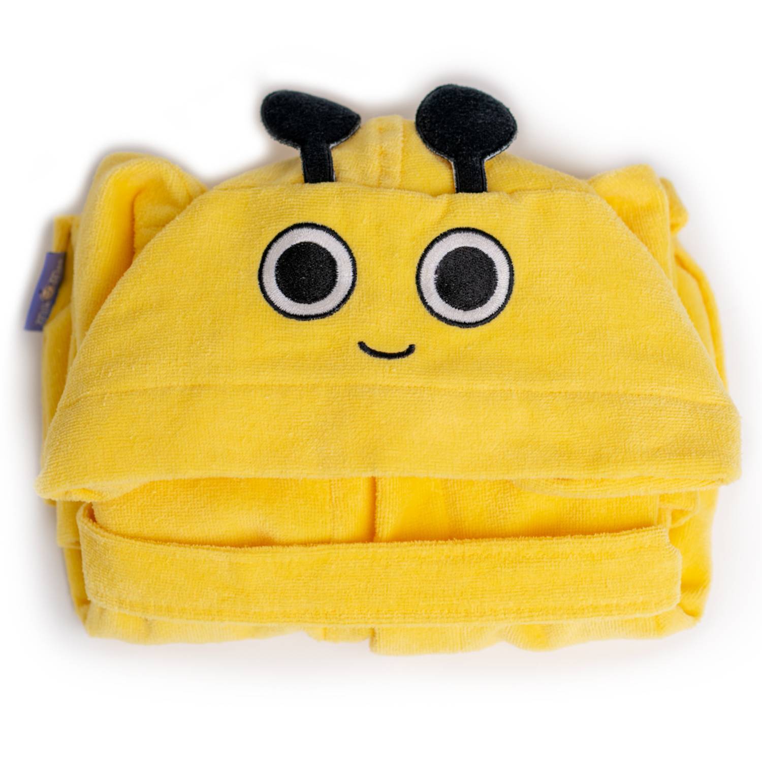 Milk&moo Buzzy Bee Velvet Hooded Bathrobe Milk&moo Buzzy Bee Velvet Hooded Bathrobe