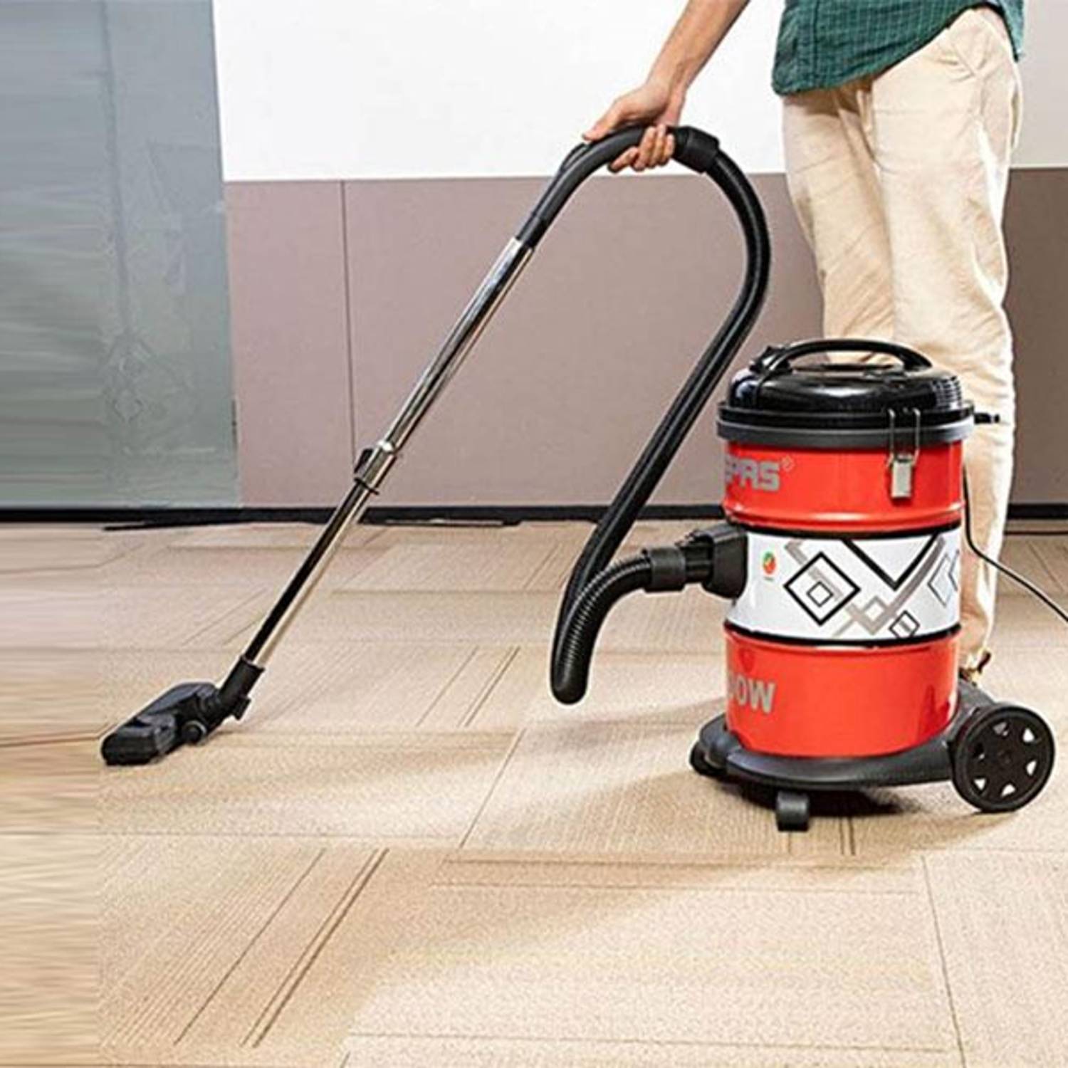 Geepas 2300W 2-in-1 Dry Vacuum Cleaner, Powerful Copper Motor, 21L Capacity, Dustproof GVC2592 Red/ Black Geepas 2300W 2-in-1 Dry Vacuum Cleaner, Powerful Copper Motor, 21L Capacity, Dustproof GVC2592 Red/ Black