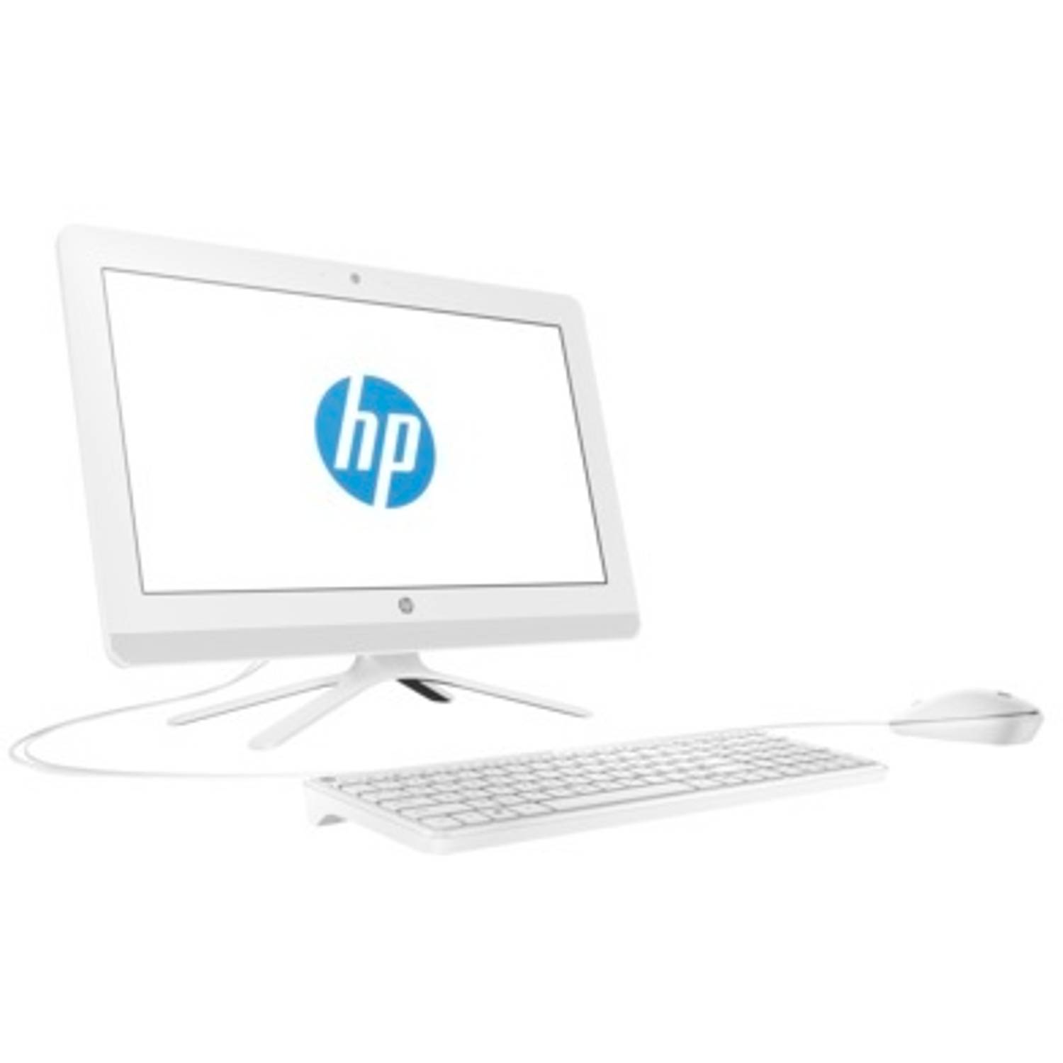 HP 20-C047NE All-in-One Desktop - Celeron 1.6GHz 4GB 1TB Shared Win10 19.5inch HD White HP 20-C047NE All-in-One Desktop - Celeron 1.6GHz 4GB 1TB Shared Win10 19.5inch HD White