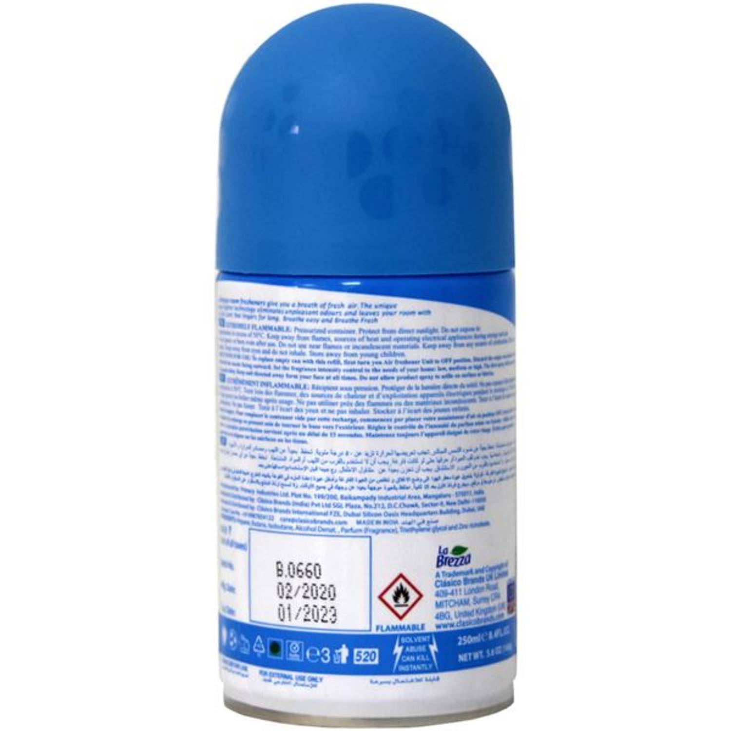 La Brezza Arctic Nature Air Freshener Automatic Spray Refill 250ml La Brezza Arctic Nature Air Freshener Automatic Spray Refill 250ml