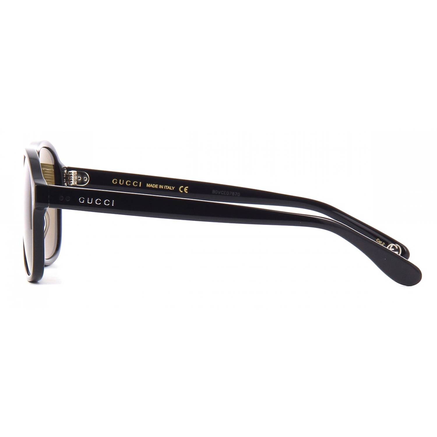 Gucci Black Plastic Men GU-0475/S-001-58 Sunglasses Gucci Black Plastic Men GU-0475/S-001-58 Sunglasses
