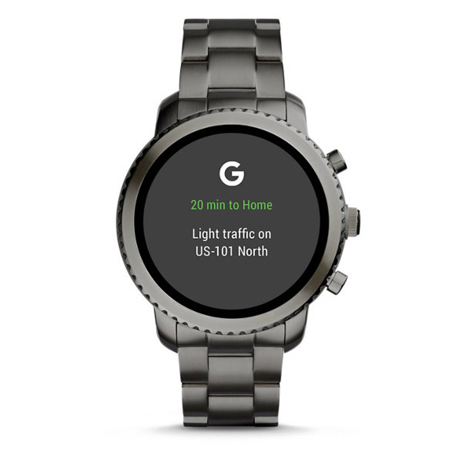 Fossil Gen 3 Smartwatch - Q Explorist Smoke Metal Fossil Gen 3 Smartwatch - Q Explorist Smoke Metal