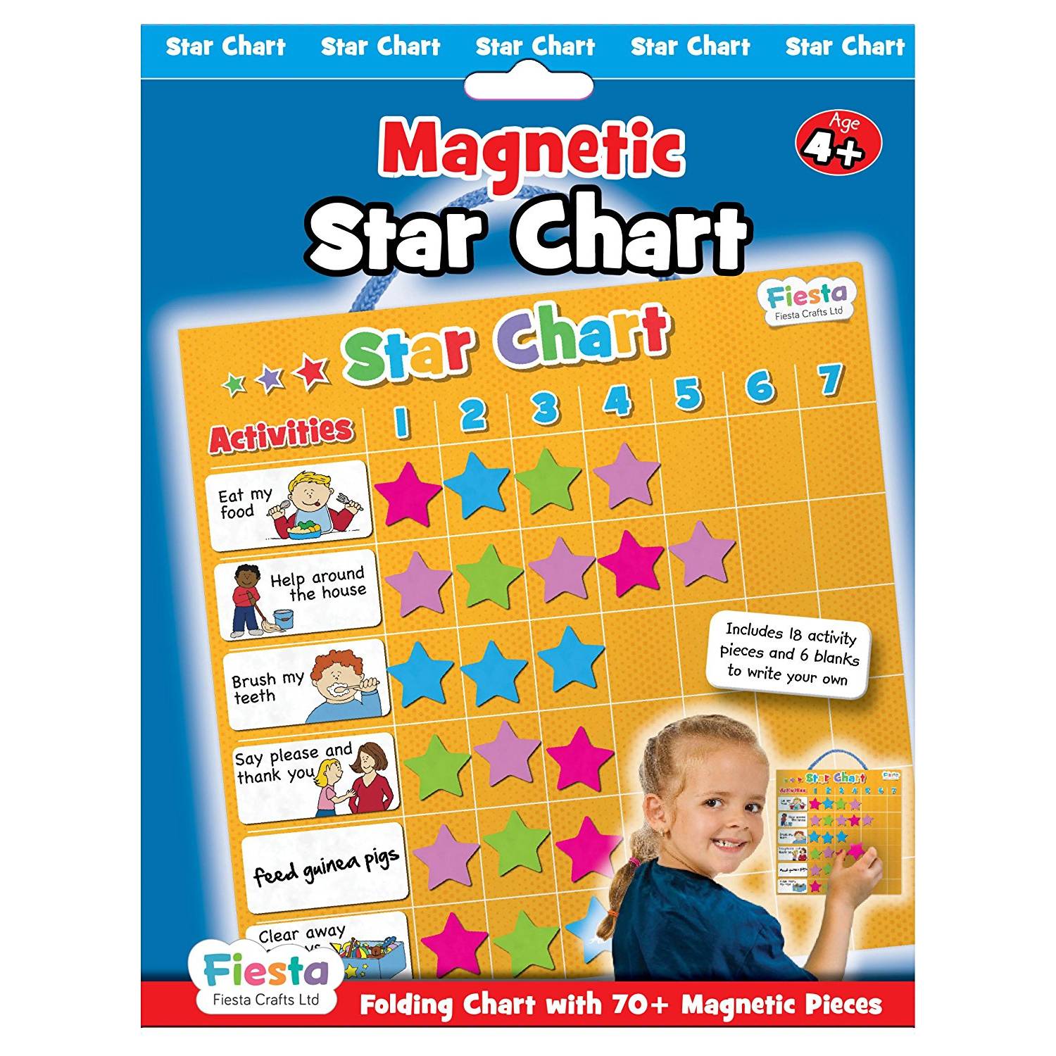 Fiesta Crafts T-2338 Magnetic Star Chart Fiesta Crafts T-2338 Magnetic Star Chart