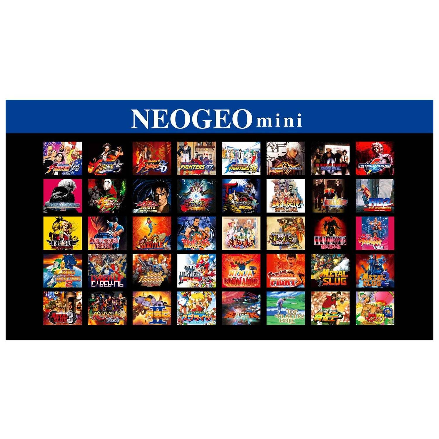 SNK NeoGeo Mini Portable Gaming Console With 40 In-built Games (ENG/JAP) SNK NeoGeo Mini Portable Gaming Console With 40 In-built Games (ENG/JAP)