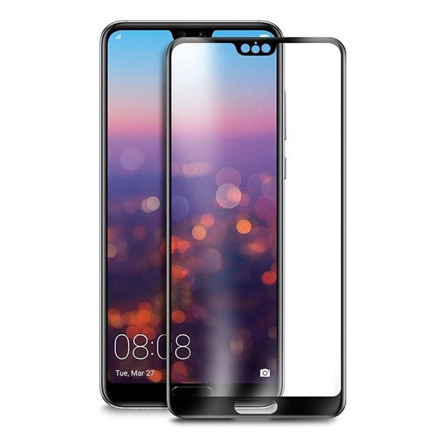 Smart Premium Tempered Glass Black For Huawei P20 Lite/Nova 3E Smart Premium Tempered Glass Black For Huawei P20 Lite/Nova 3E