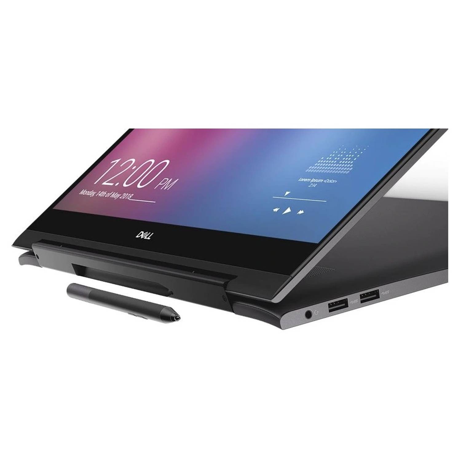 Dell Inspiron 13 7391 Convertible Touch Laptop - Core i5 1.6GHz 8GB 512GB Shared Win10 13.3inch FHD Black English/Arabic Keyboard Dell Inspiron 13 7391 Convertible Touch Laptop - Core i5 1.6GHz 8GB 512GB Shared Win10 13.3inch FHD Black English/Arabic Keyboard