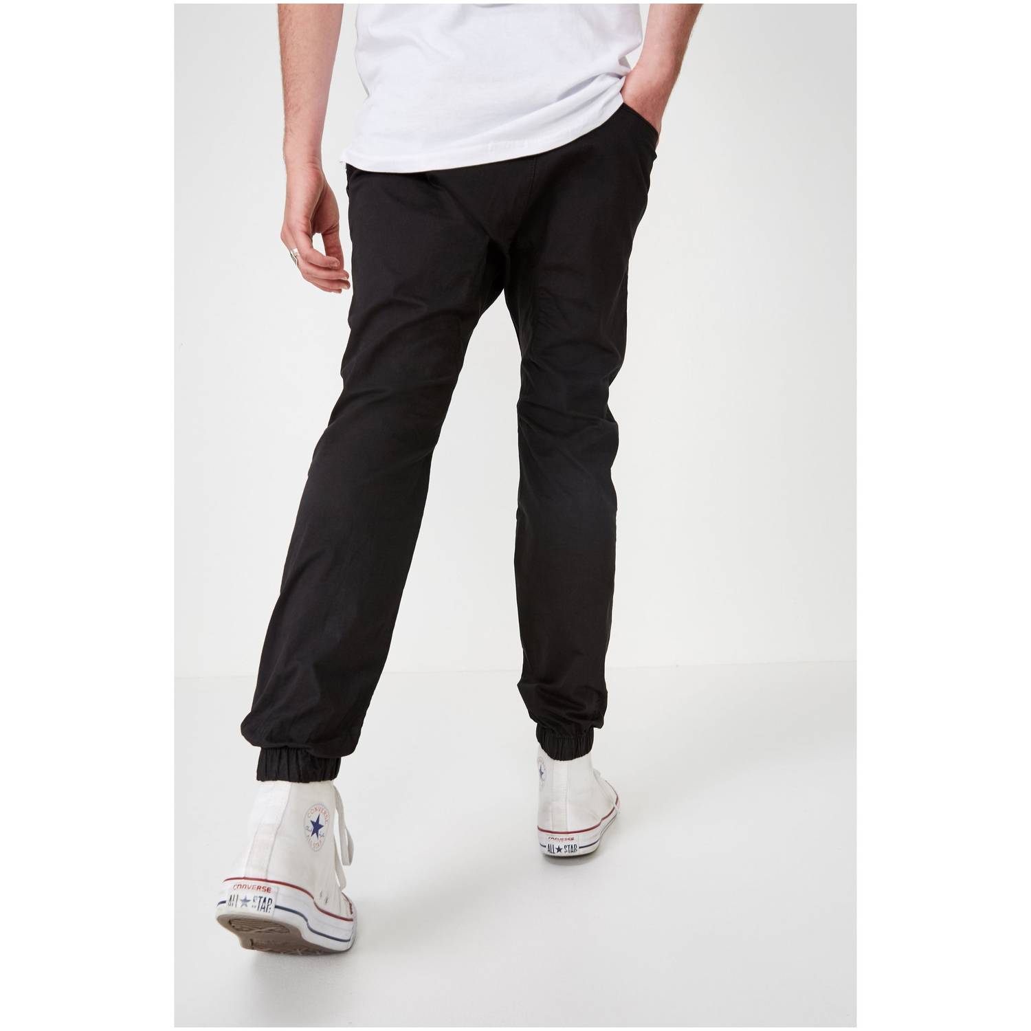Cotton On Drake Cuffed Pant Black Size 32 Cotton On Drake Cuffed Pant Black Size 32