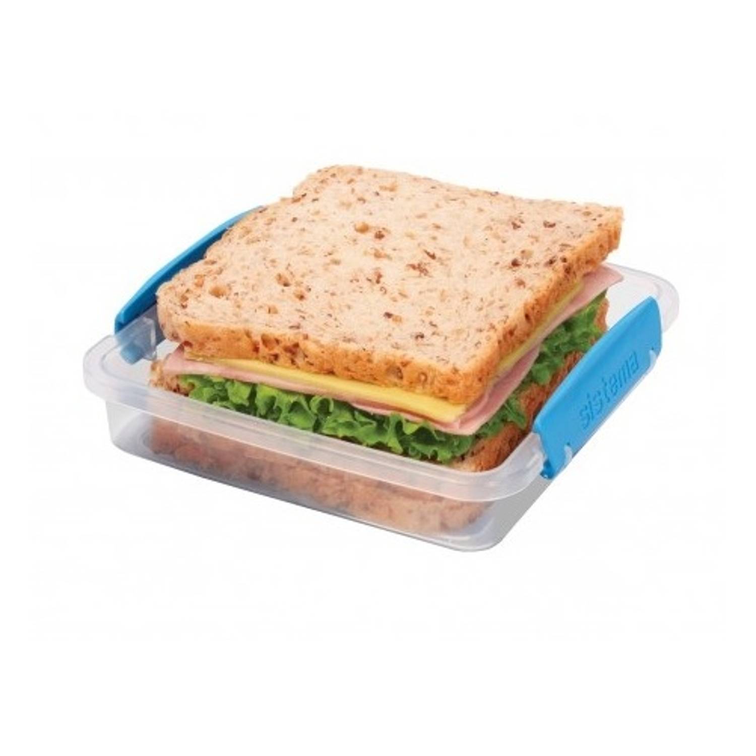 Sistema 450ml Sandwich Box To Go - Colors May Vary Sistema 450ml Sandwich Box To Go - Colors May Vary