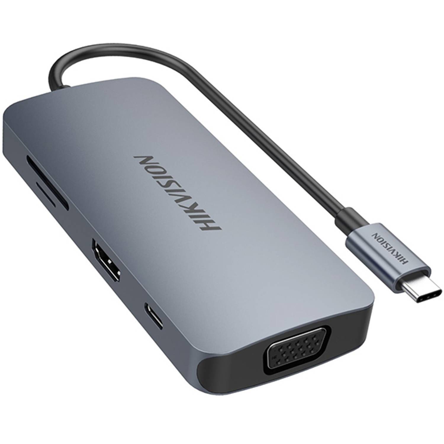 Hikvision HS-DS801 TYPE-C to 8 Port USB Hub Hikvision HS-DS801 TYPE-C to 8 Port USB Hub