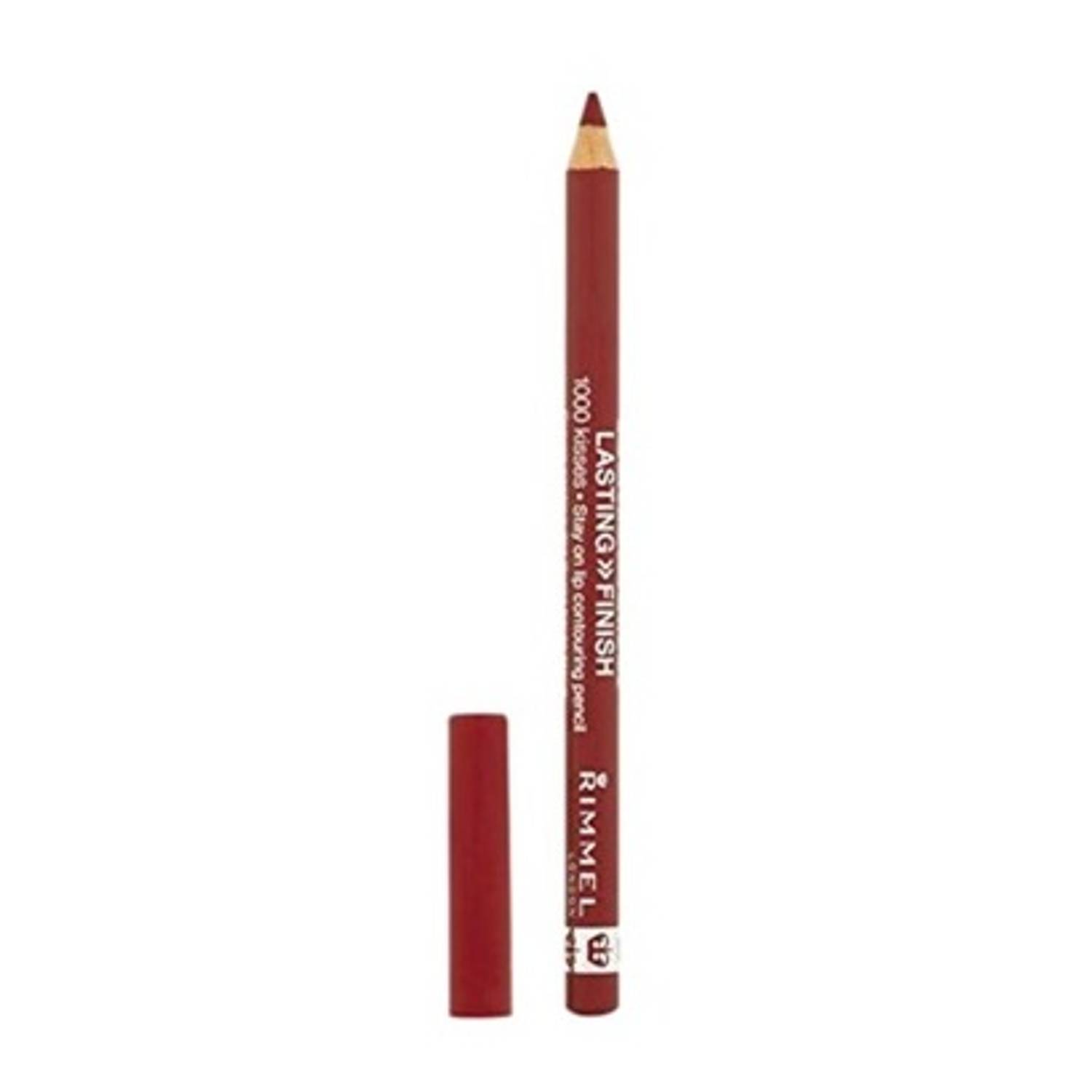 Rimmel London Lasting Finish 1000 Kisses Pencil Black Tulip A Rich Burgundy Rimmel London Lasting Finish 1000 Kisses Pencil Black Tulip A Rich Burgundy