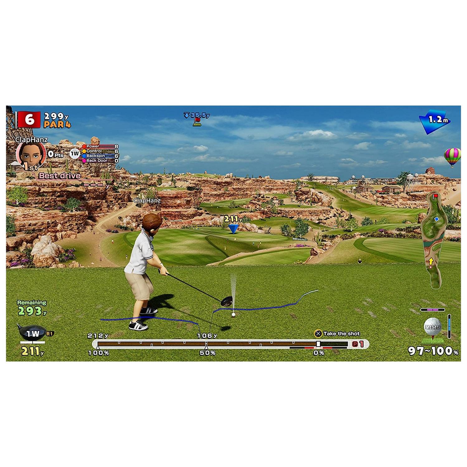 PS4 Everybodys Golf Game PS4 Everybodys Golf Game