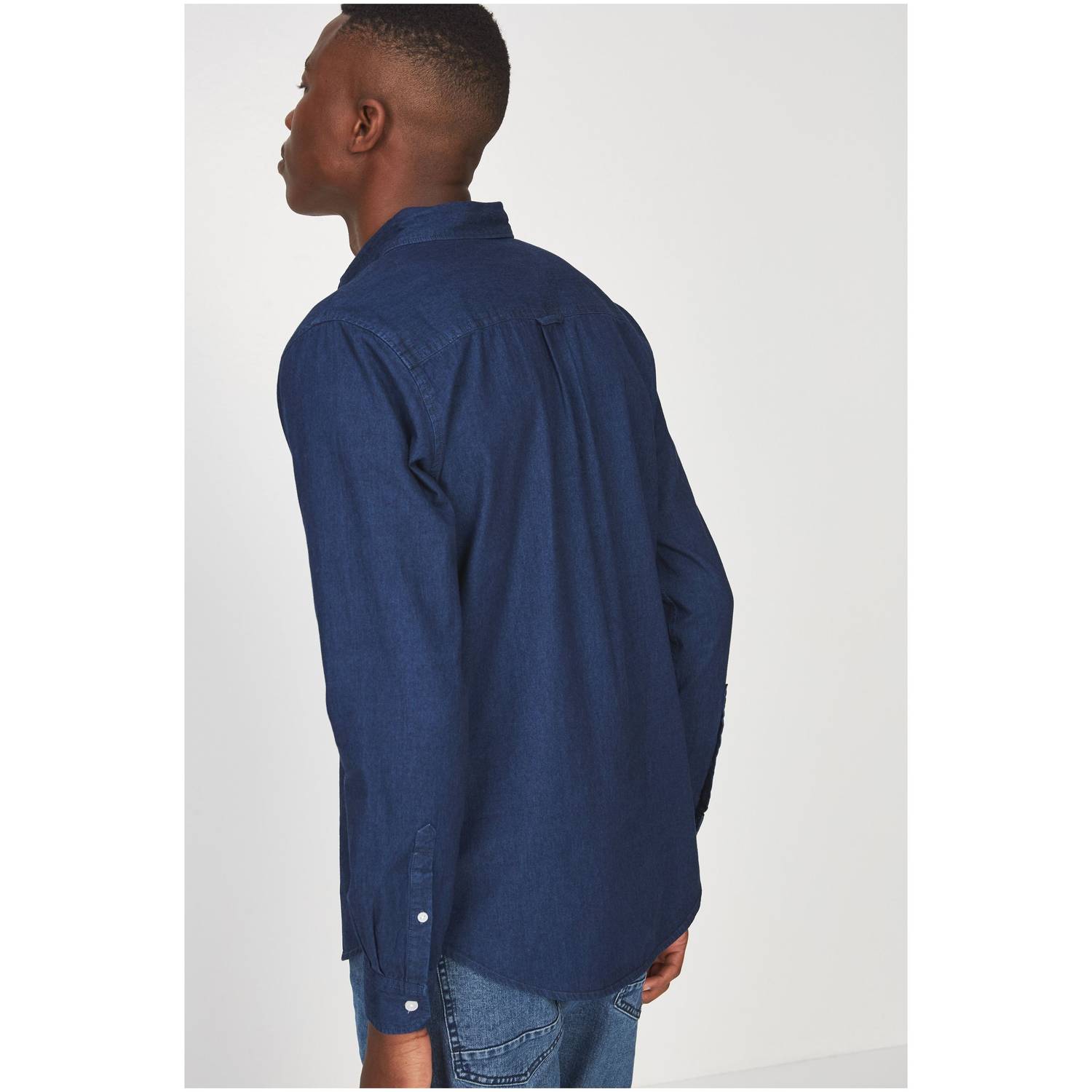 Cotton On Brunswick Shirt 3 Blue Medium Cotton On Brunswick Shirt 3 Blue Medium