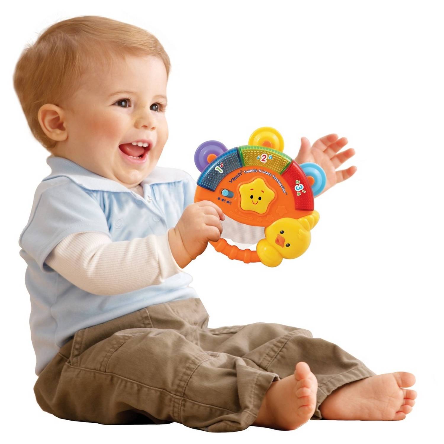 Vtech Twinkle & Learn Tambourine Toy Vtech Twinkle & Learn Tambourine Toy