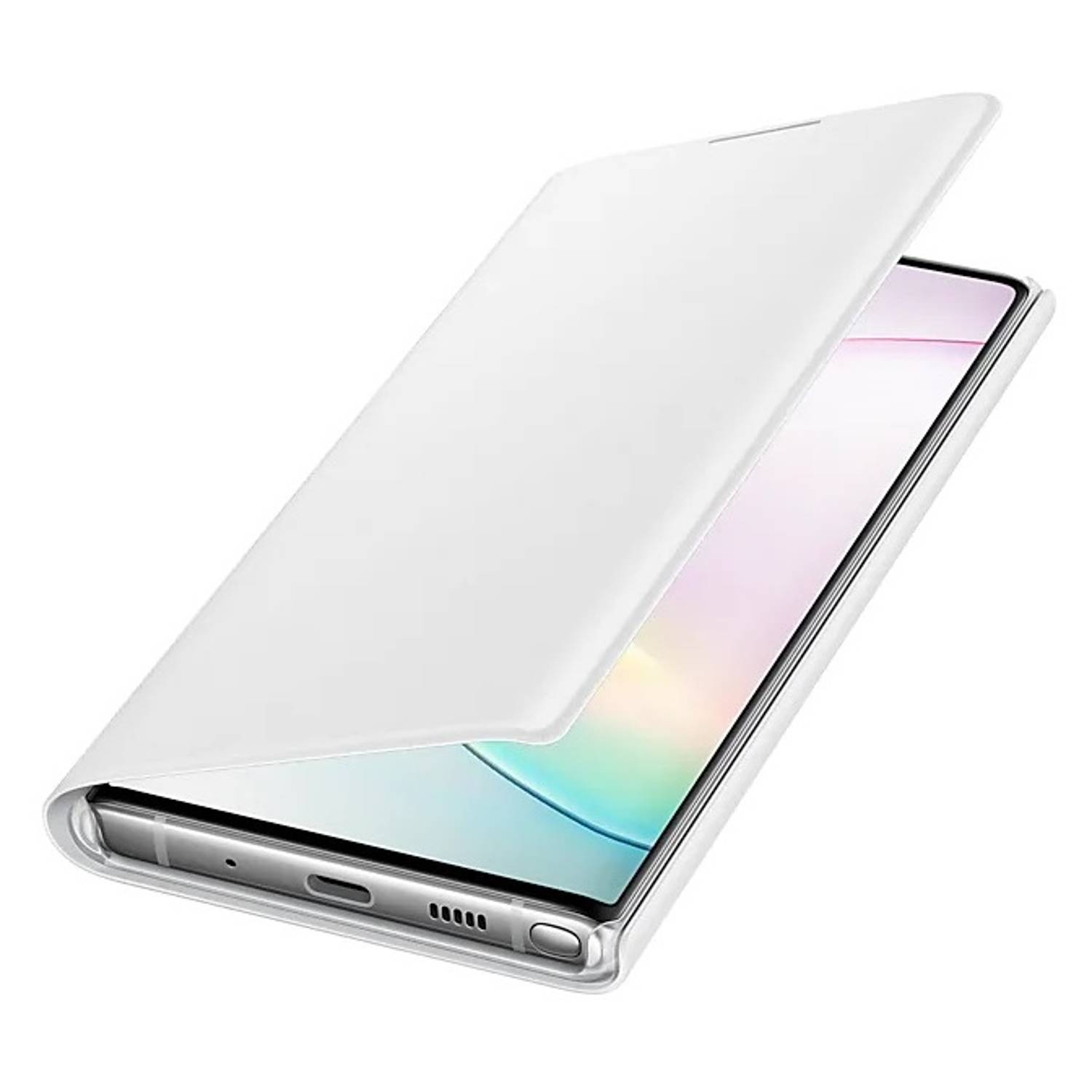 Samsung Note 10 Plus LED View Cover - White Samsung Note 10 Plus LED View Cover - White