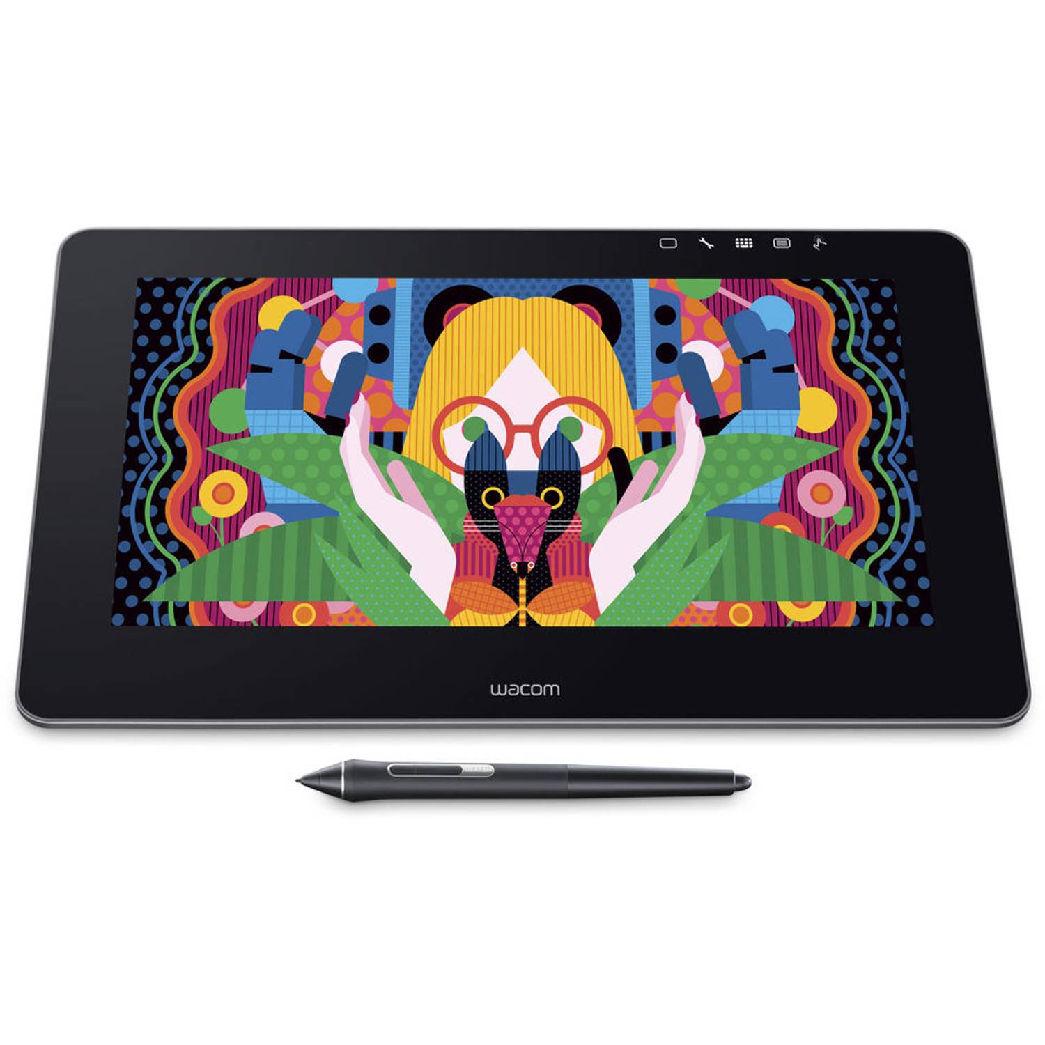 Wacom Cintiq Pro 13 FHD Graphic Tablet 13inch Black DTH1320EU Wacom Cintiq Pro 13 FHD Graphic Tablet 13inch Black DTH1320EU