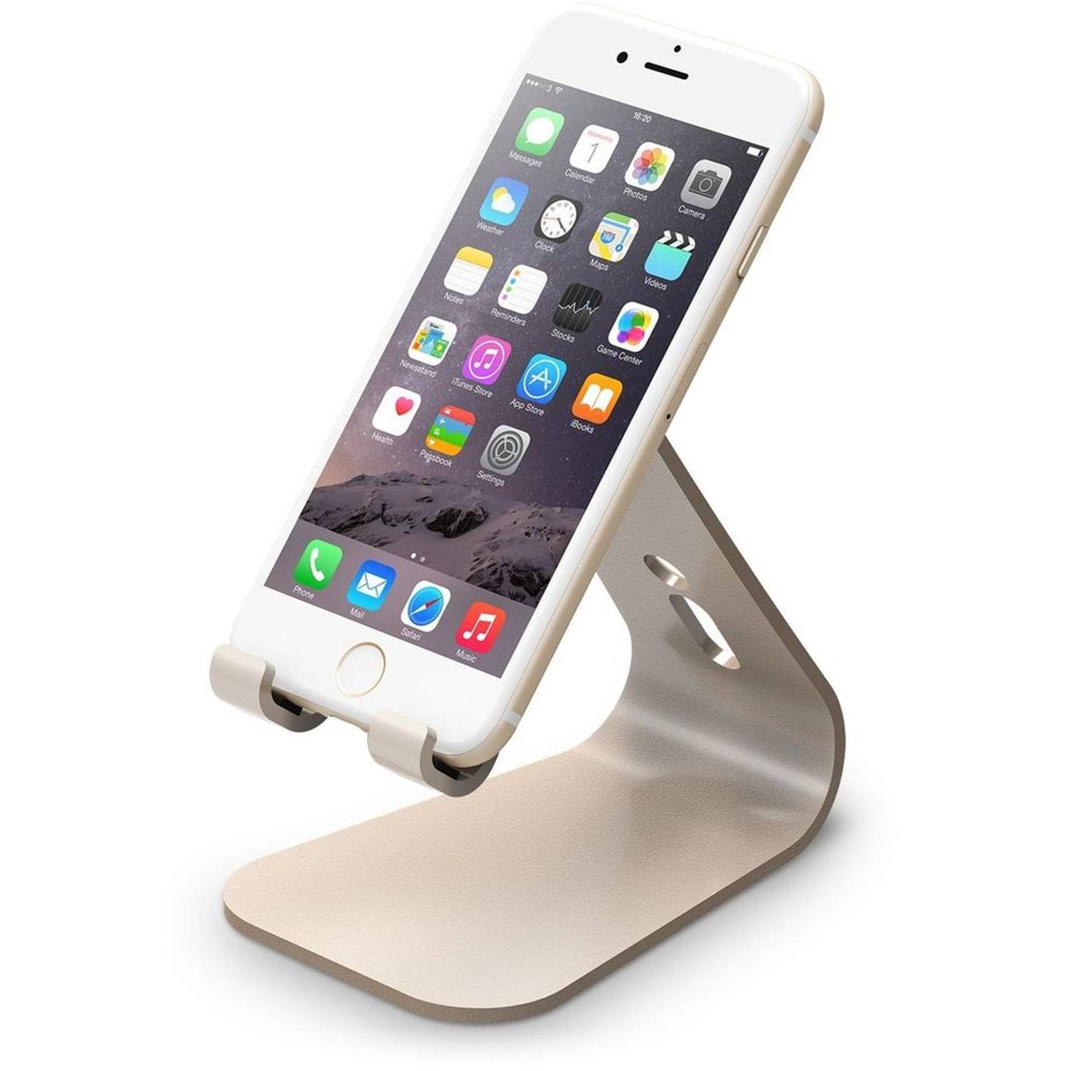 Elago Aluminium M2 Stand For Smartphone Champagne Gold Elago Aluminium M2 Stand For Smartphone Champagne Gold