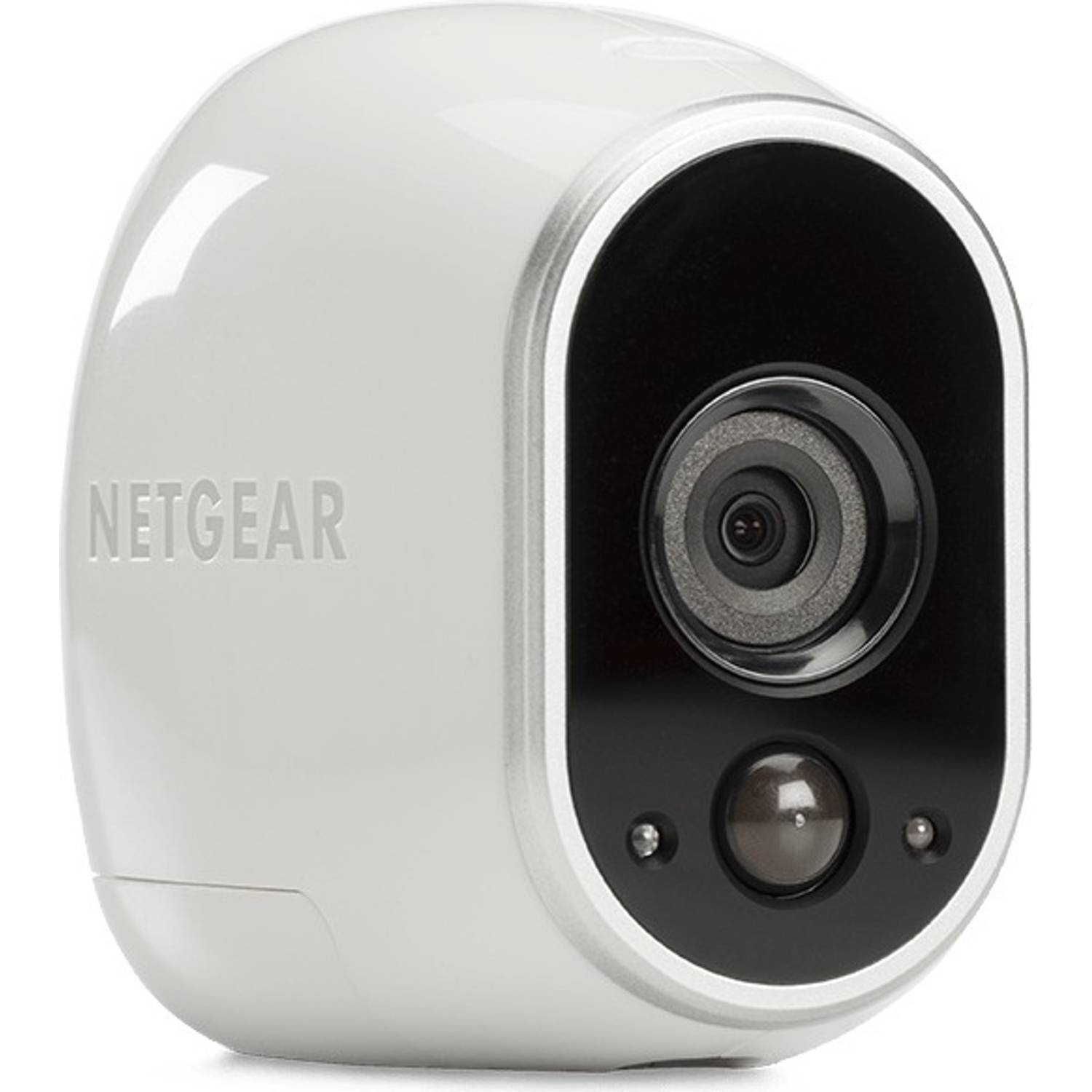 Netgear VMS3230100EUS Arlo Wireless Night Vision 2X HD Security Camera W/ Base Netgear VMS3230100EUS Arlo Wireless Night Vision 2X HD Security Camera W/ Base