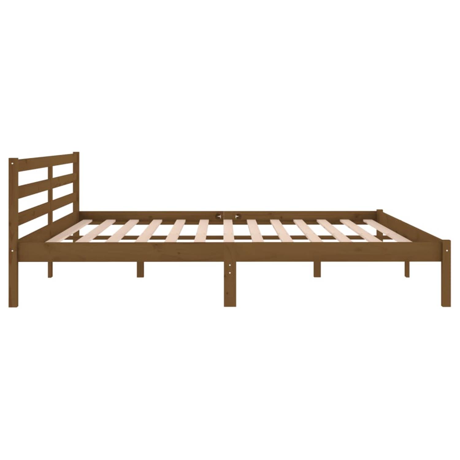 vidaXL Day Bed Solid Wood Pine 200x200 cm Super King Honey Brown vidaXL Day Bed Solid Wood Pine 200x200 cm Super King Honey Brown