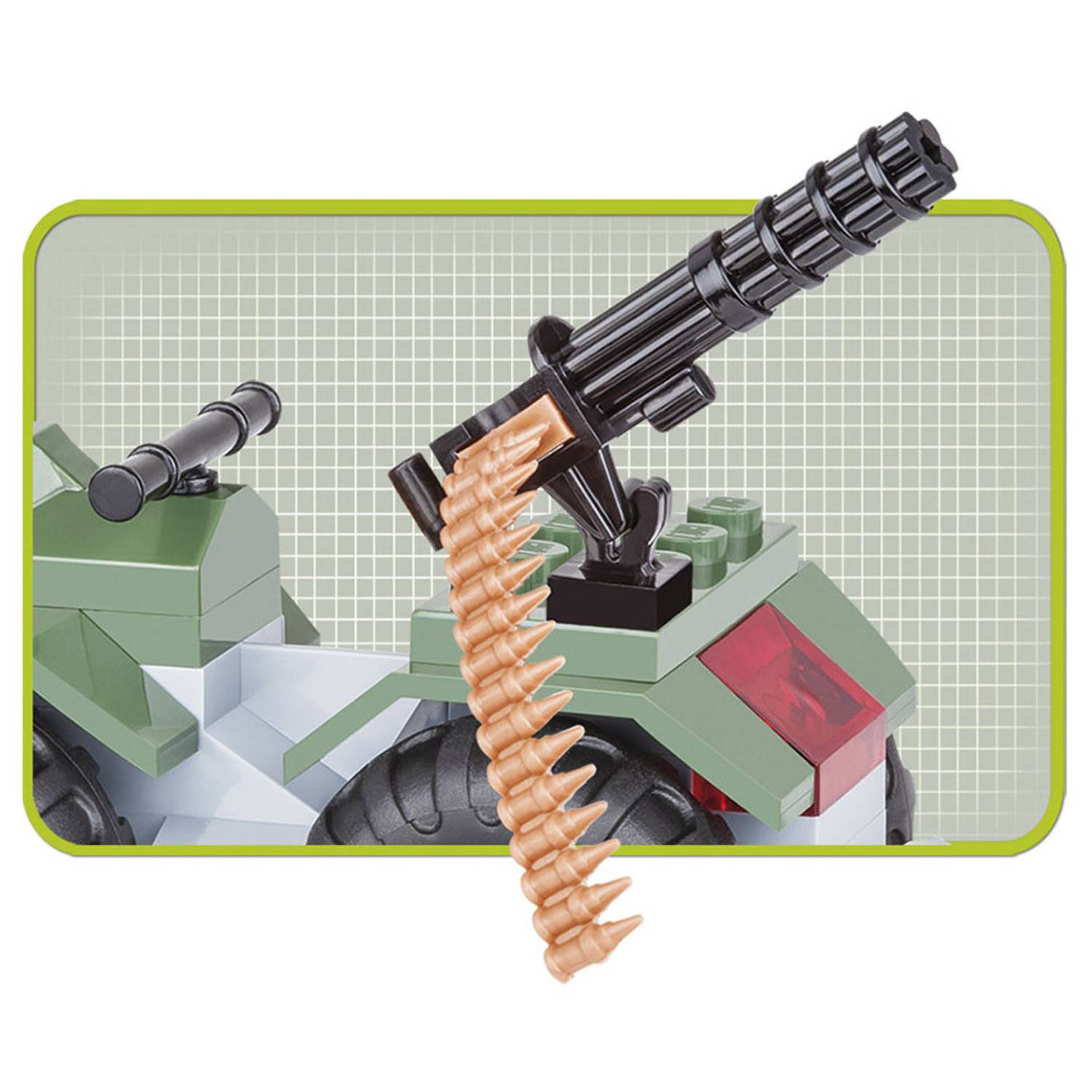 Cobi 60pcs Small Army ATV W/Avenger Cobi 60pcs Small Army ATV W/Avenger